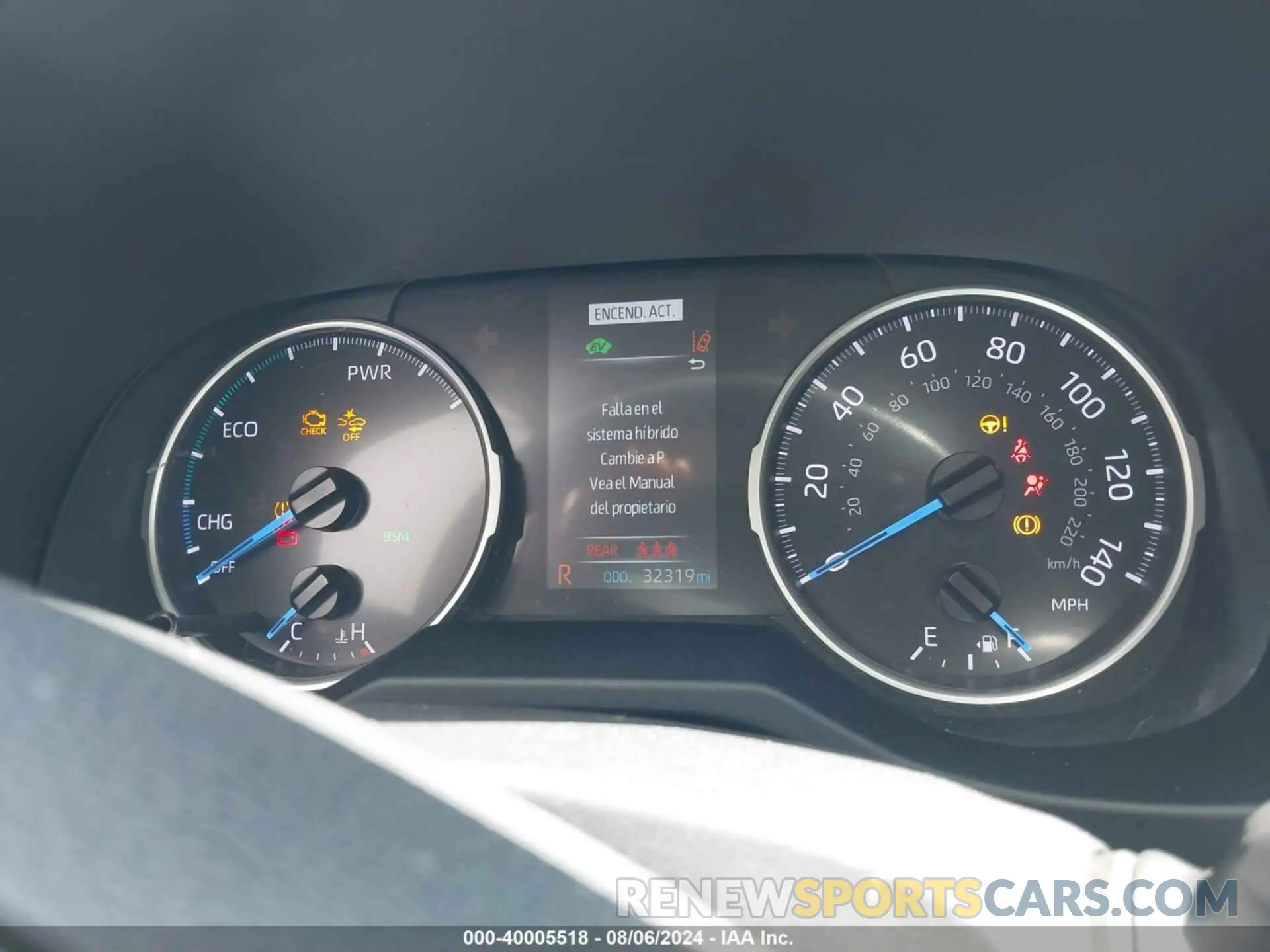 7 fotografías del automóvil dañado JTMB6RFVXMD040647 TOYOTA RAV4 HYBRID 2021