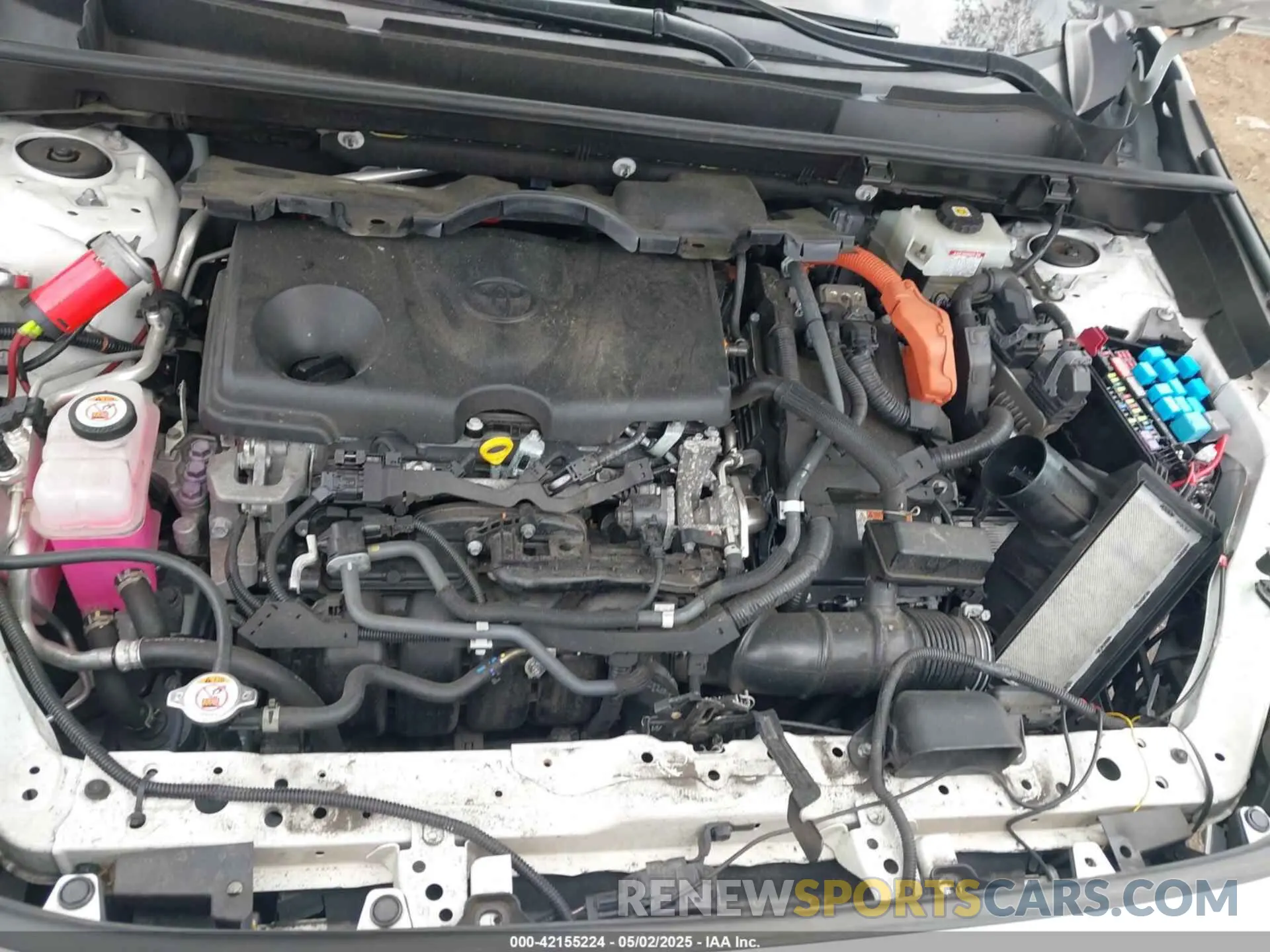 10 fotografías del automóvil dañado JTMLWRFV3MD114964 TOYOTA RAV4 HYBRID 2021