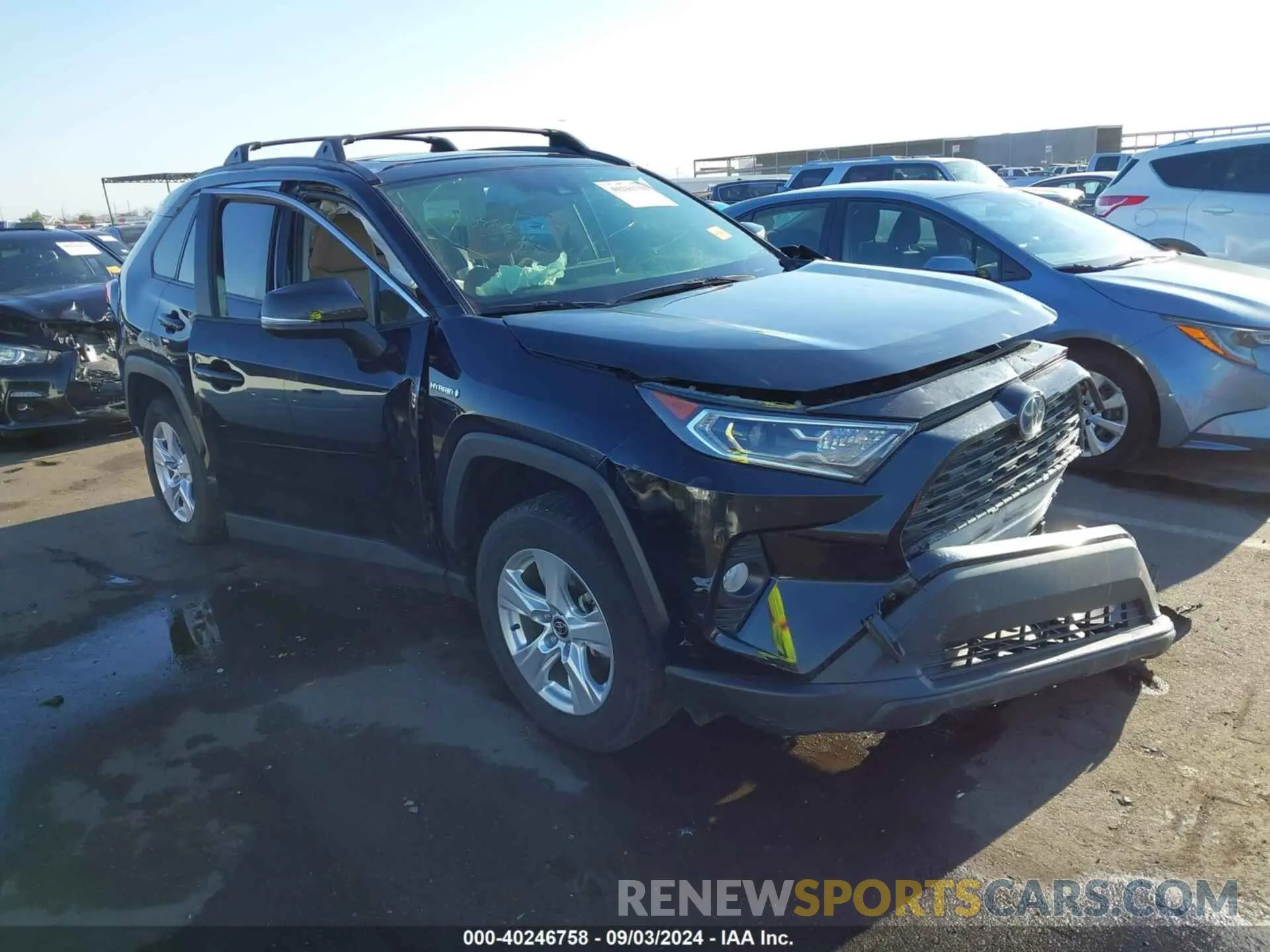 1 fotografías del automóvil dañado JTMRWRFV3MD125103 TOYOTA RAV4 HYBRID 2021