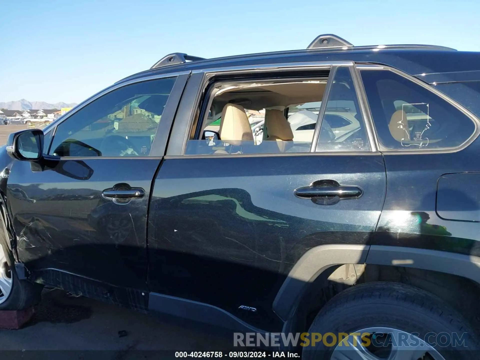 14 fotografías del automóvil dañado JTMRWRFV3MD125103 TOYOTA RAV4 HYBRID 2021