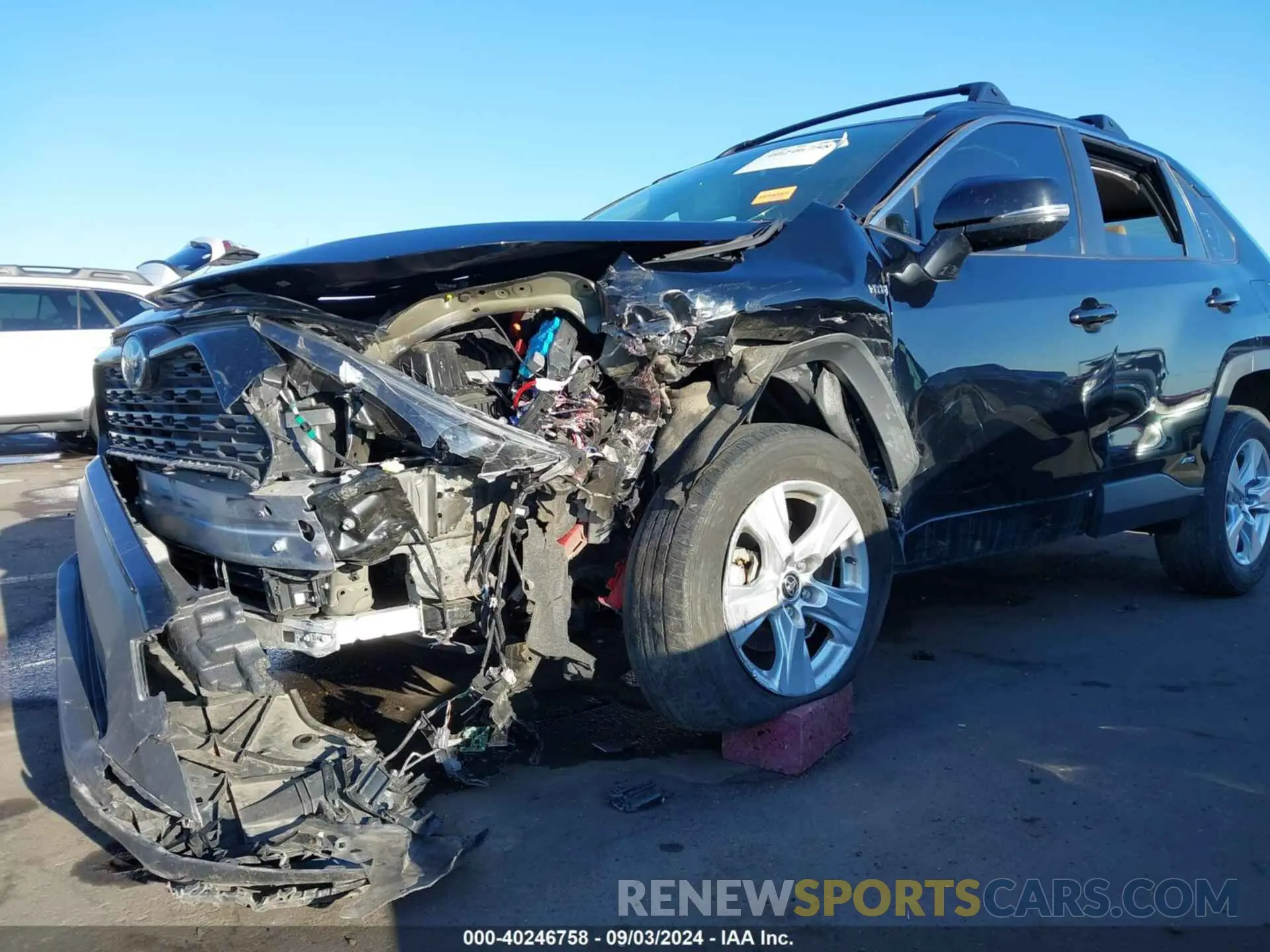 6 fotografías del automóvil dañado JTMRWRFV3MD125103 TOYOTA RAV4 HYBRID 2021