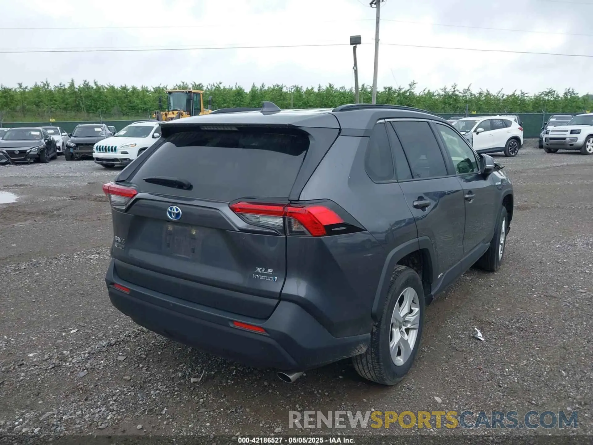 4 fotografías del automóvil dañado JTMRWRFV6MD127279 TOYOTA RAV4 HYBRID 2021