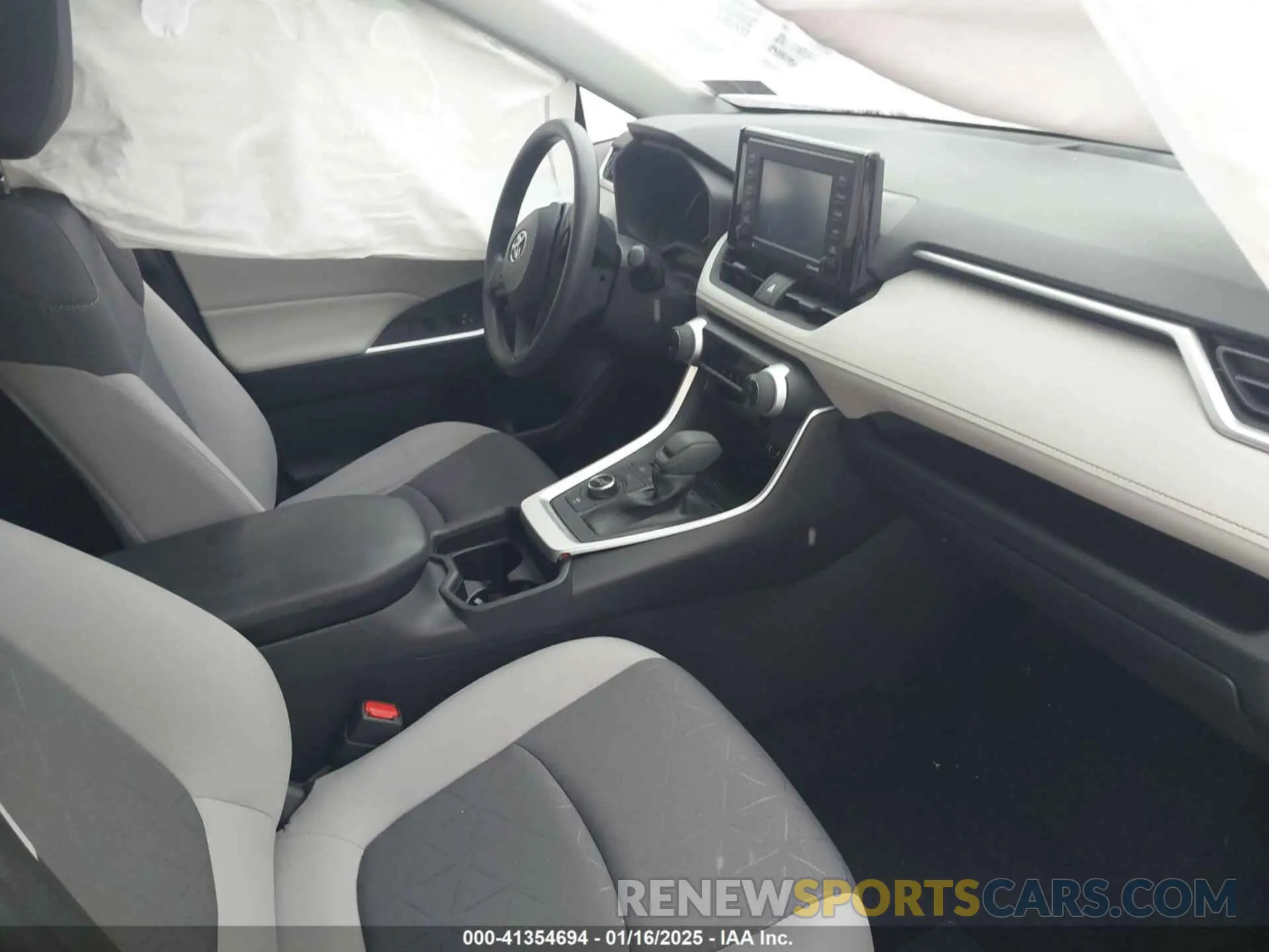 5 fotografías del automóvil dañado JTMRWRFV8MD123198 TOYOTA RAV4 HYBRID 2021