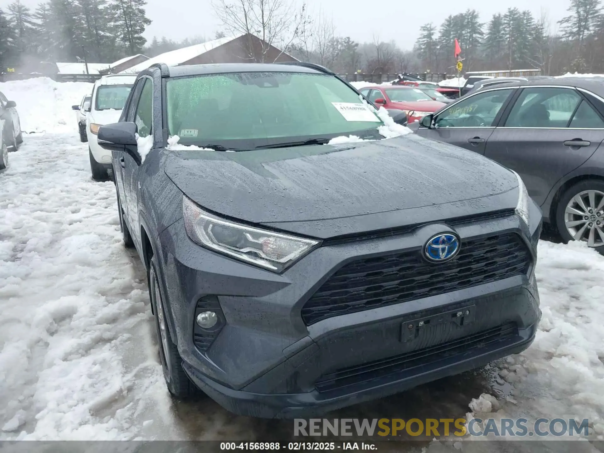 1 fotografías del automóvil dañado JTMRWRFVXMD127527 TOYOTA RAV4 HYBRID 2021
