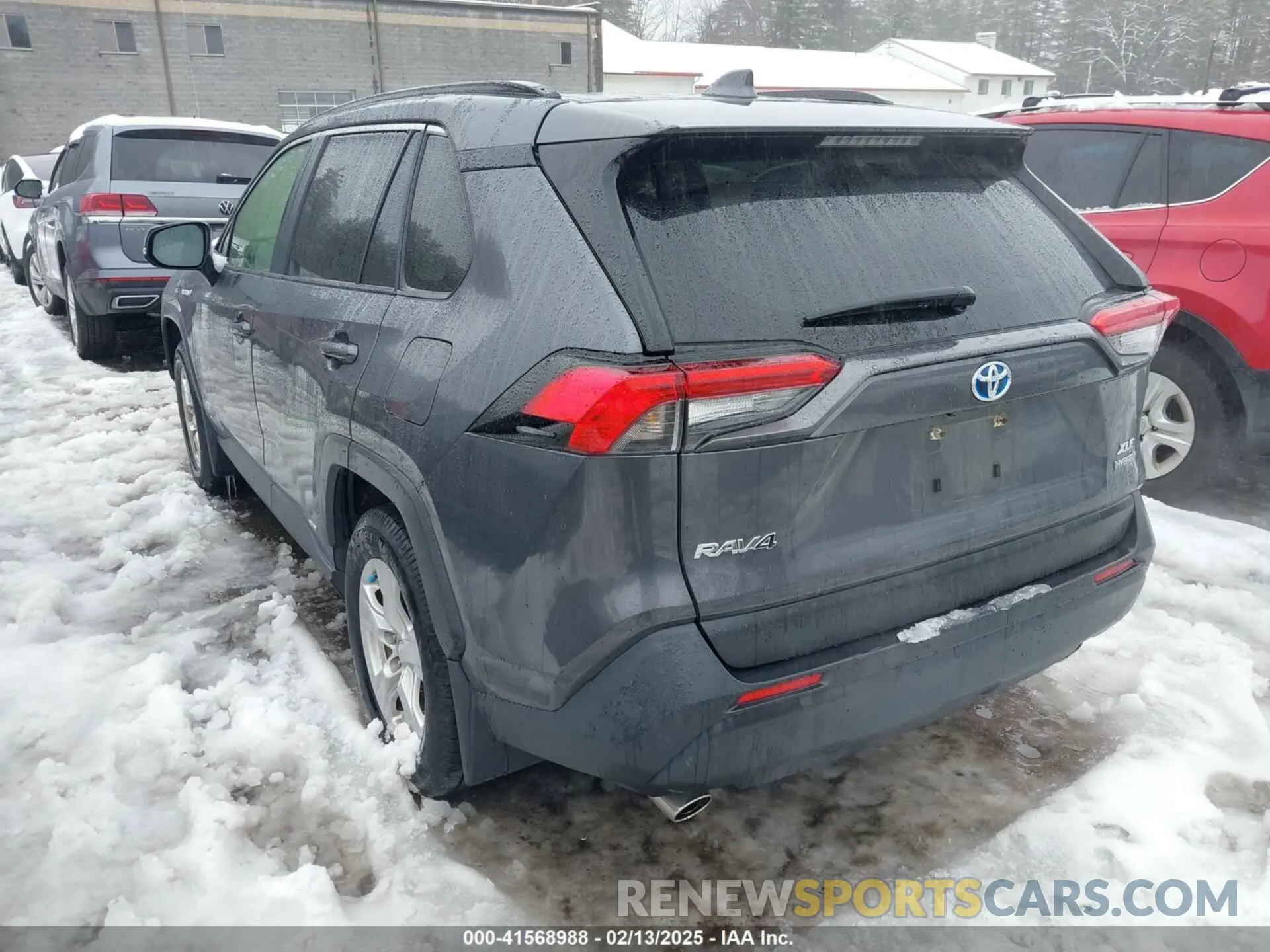 3 fotografías del automóvil dañado JTMRWRFVXMD127527 TOYOTA RAV4 HYBRID 2021