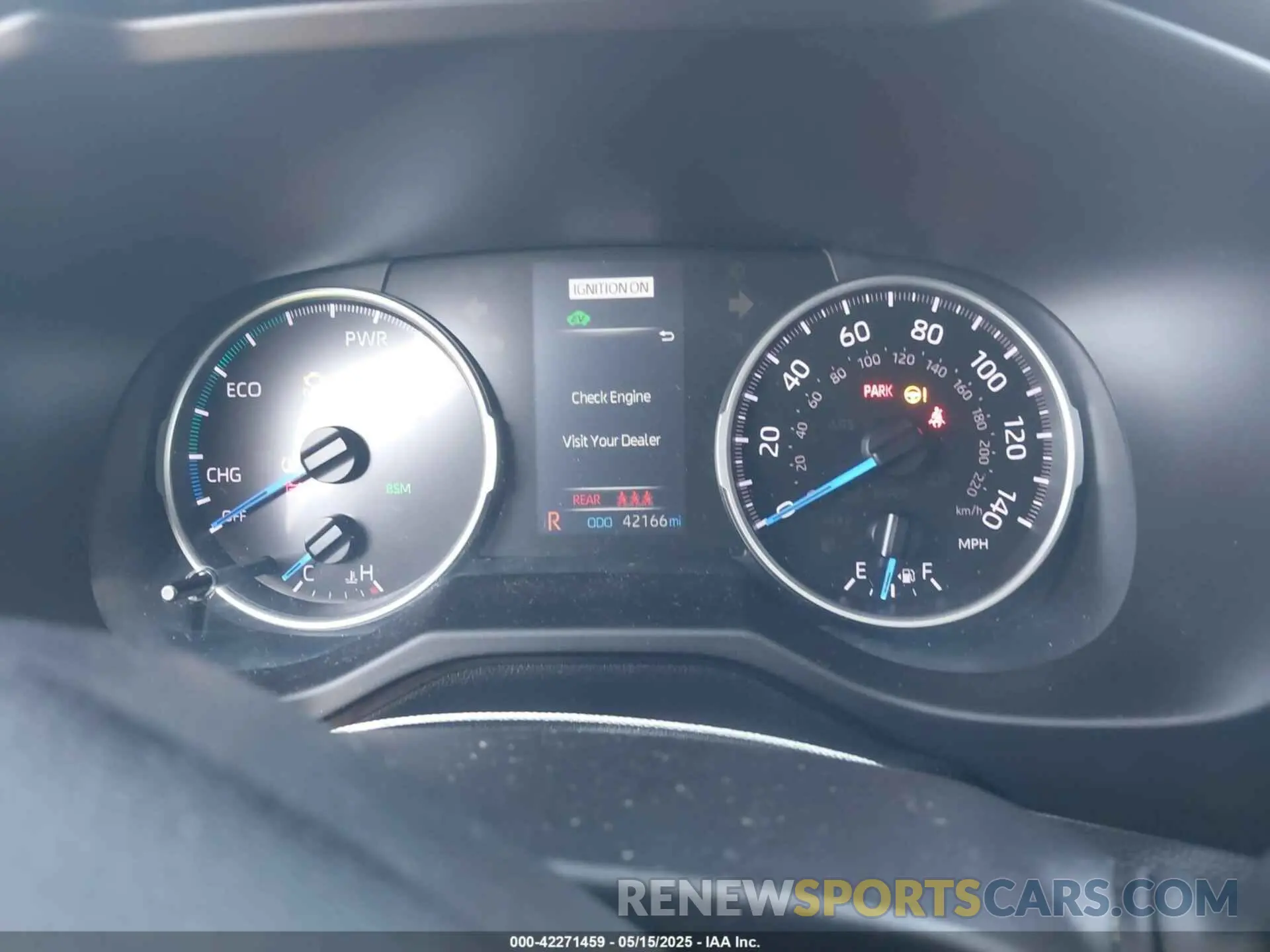 7 fotografías del automóvil dañado 2T3B6RFV5NW037465 TOYOTA RAV4 HYBRID 2022