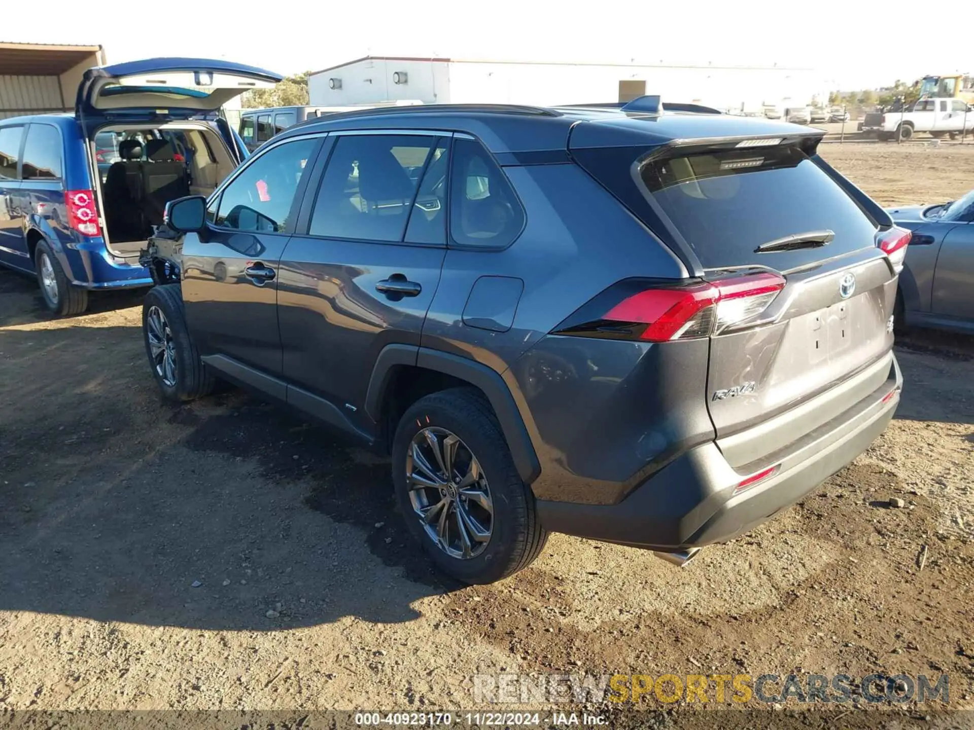 3 fotografías del automóvil dañado 2T3B6RFV9NW036318 TOYOTA RAV4 HYBRID 2022