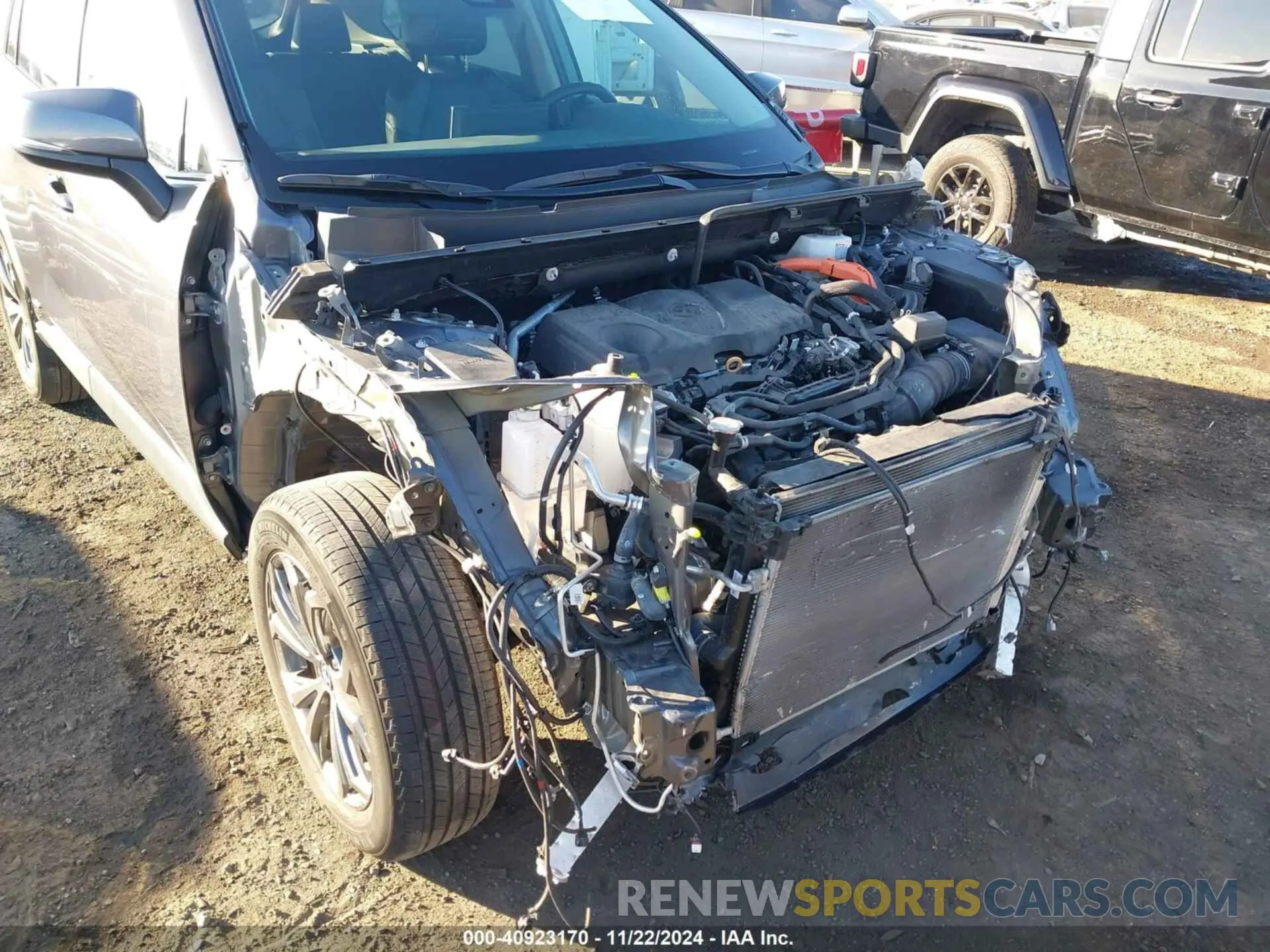 6 fotografías del automóvil dañado 2T3B6RFV9NW036318 TOYOTA RAV4 HYBRID 2022