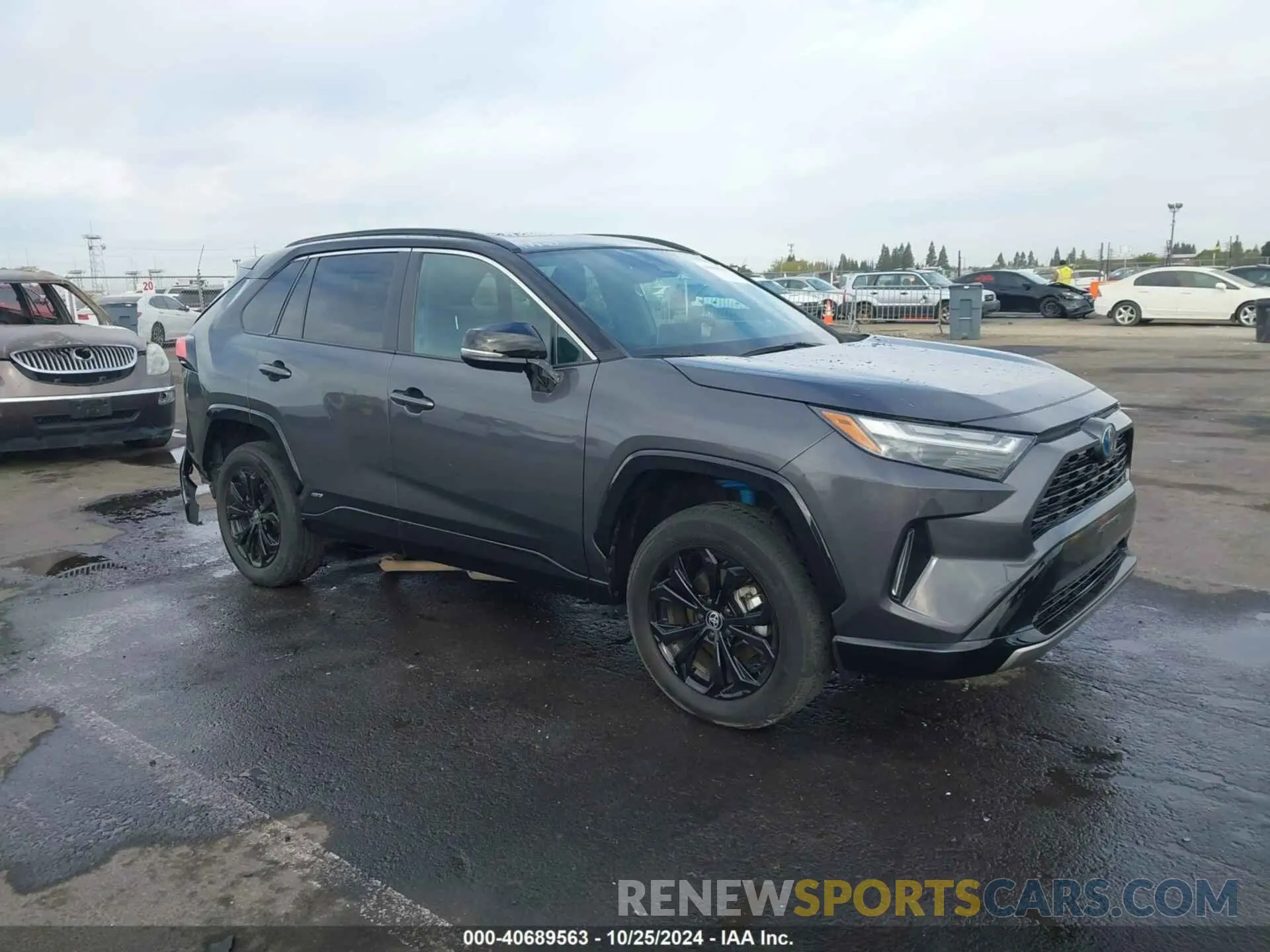 1 fotografías del automóvil dañado 2T3E6RFV5NW033512 TOYOTA RAV4 HYBRID 2022