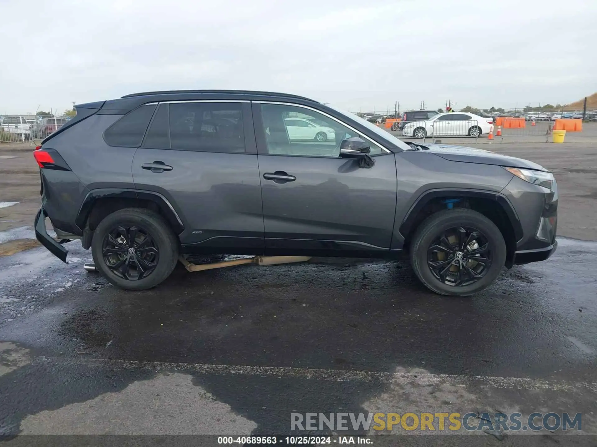 13 fotografías del automóvil dañado 2T3E6RFV5NW033512 TOYOTA RAV4 HYBRID 2022