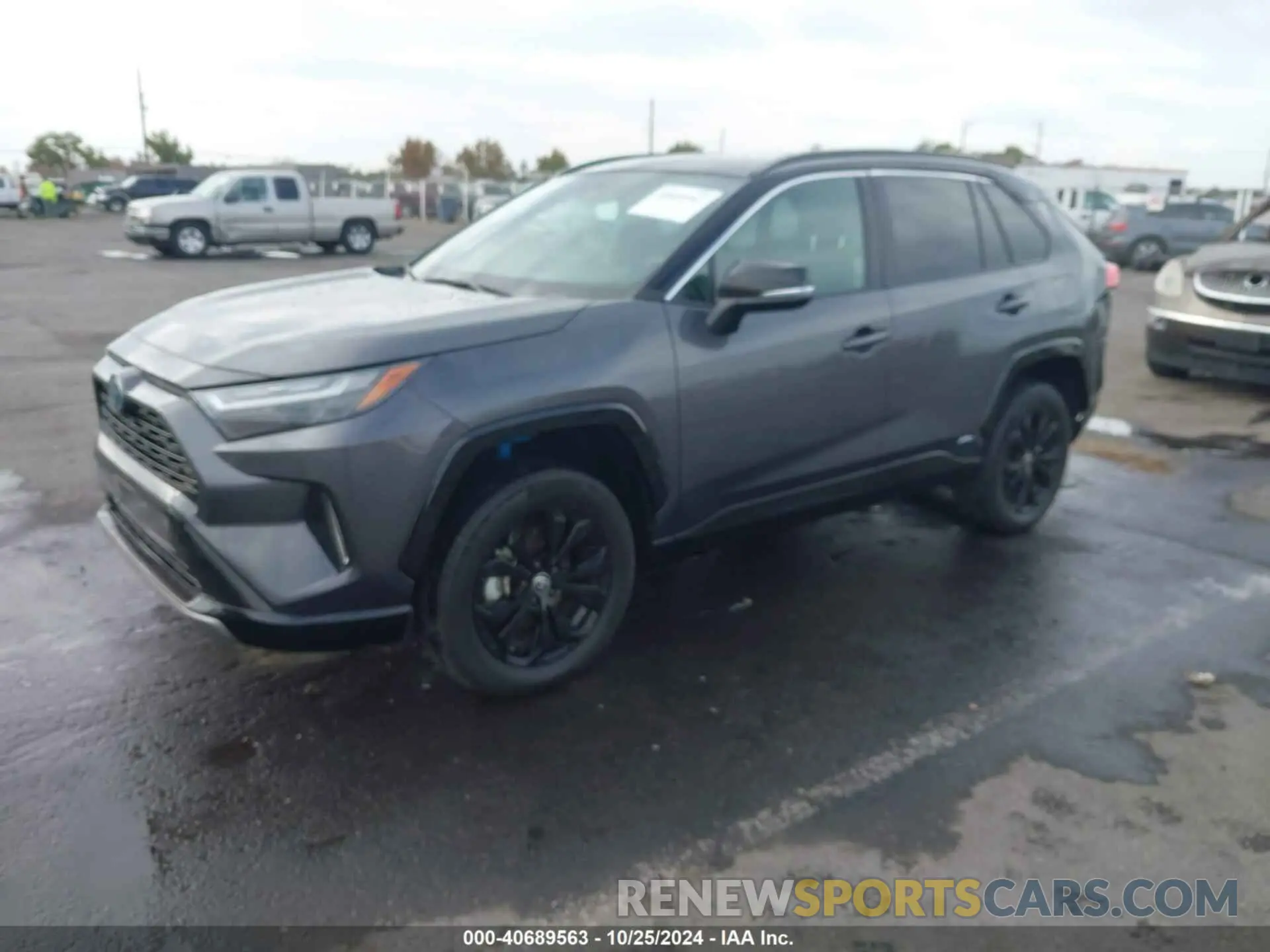 2 fotografías del automóvil dañado 2T3E6RFV5NW033512 TOYOTA RAV4 HYBRID 2022