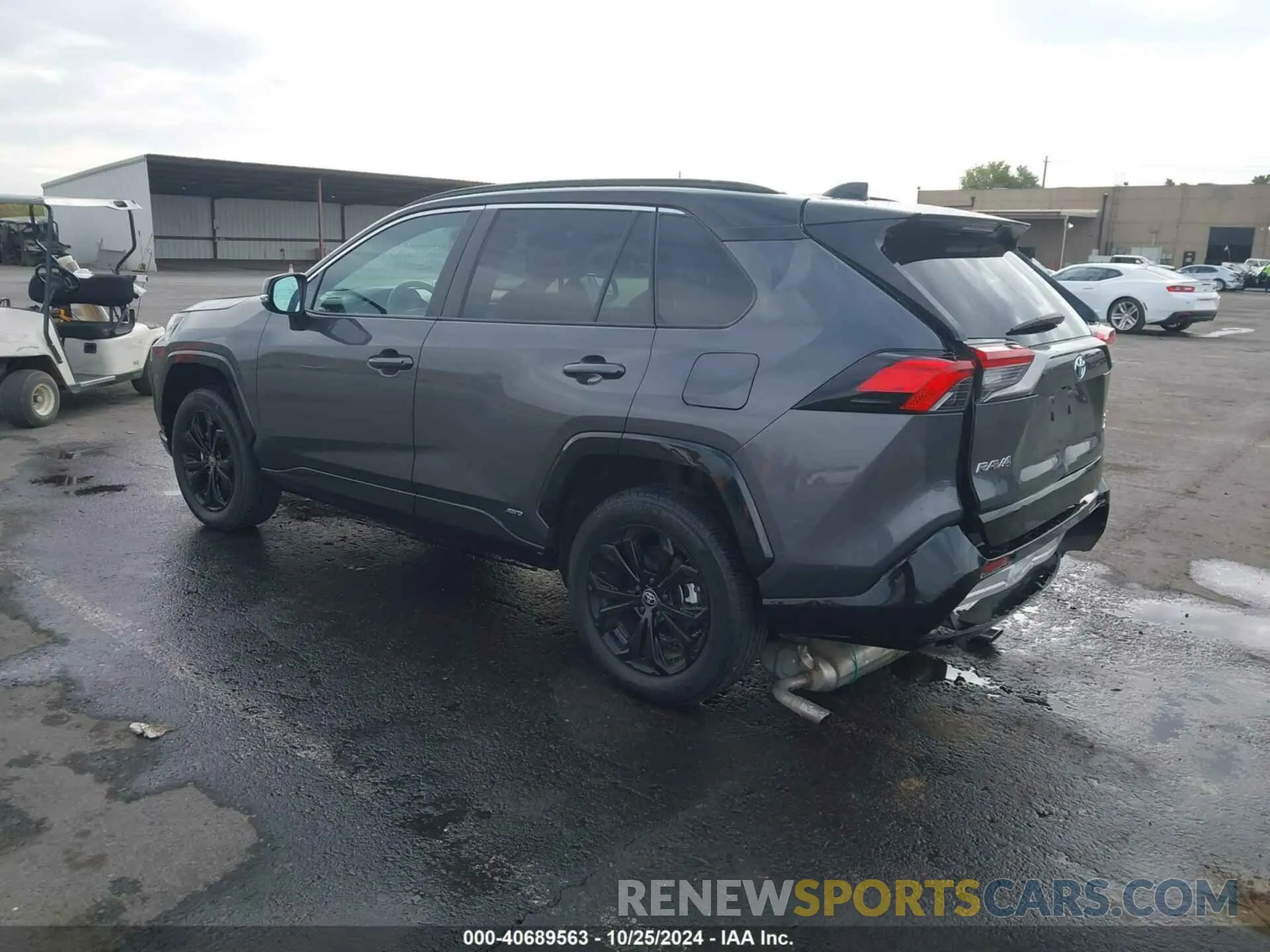 3 fotografías del automóvil dañado 2T3E6RFV5NW033512 TOYOTA RAV4 HYBRID 2022