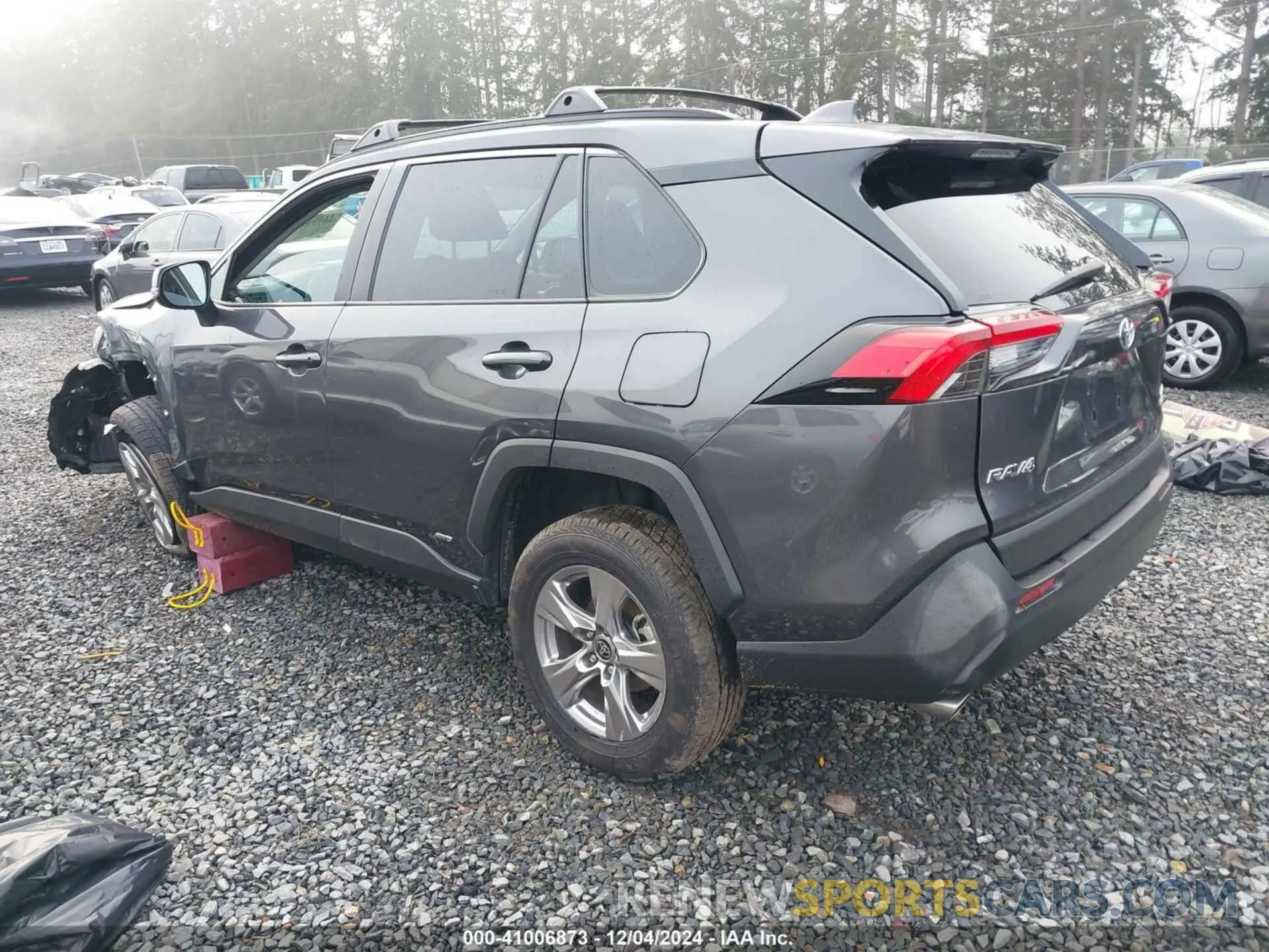 3 fotografías del automóvil dañado 2T3MWRFV3NW130123 TOYOTA RAV4 HYBRID 2022