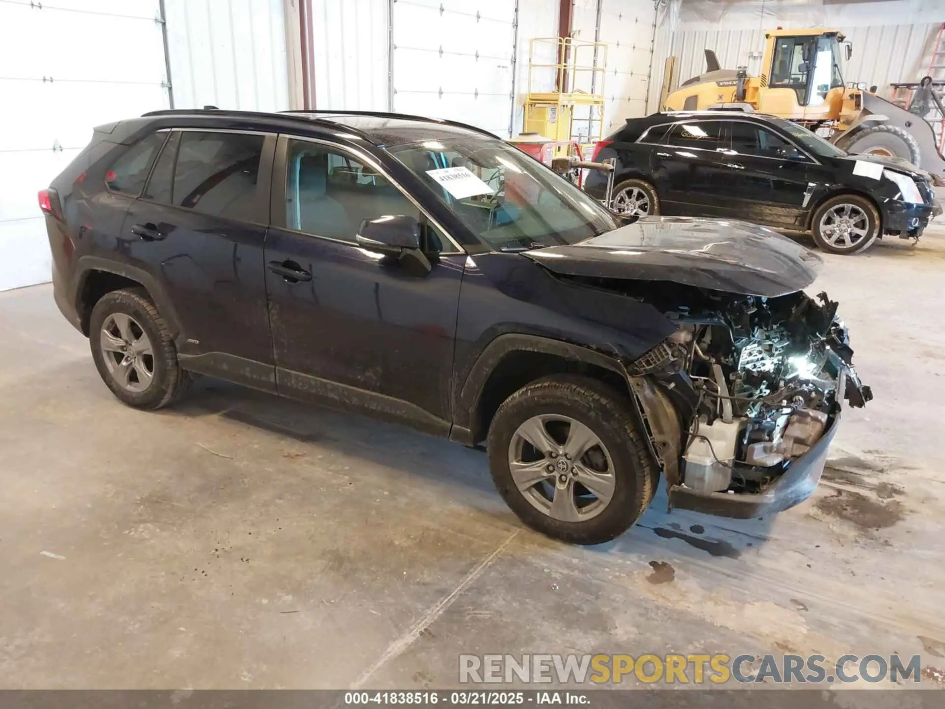 1 fotografías del automóvil dañado 2T3RWRFV8NW129832 TOYOTA RAV4 HYBRID 2022