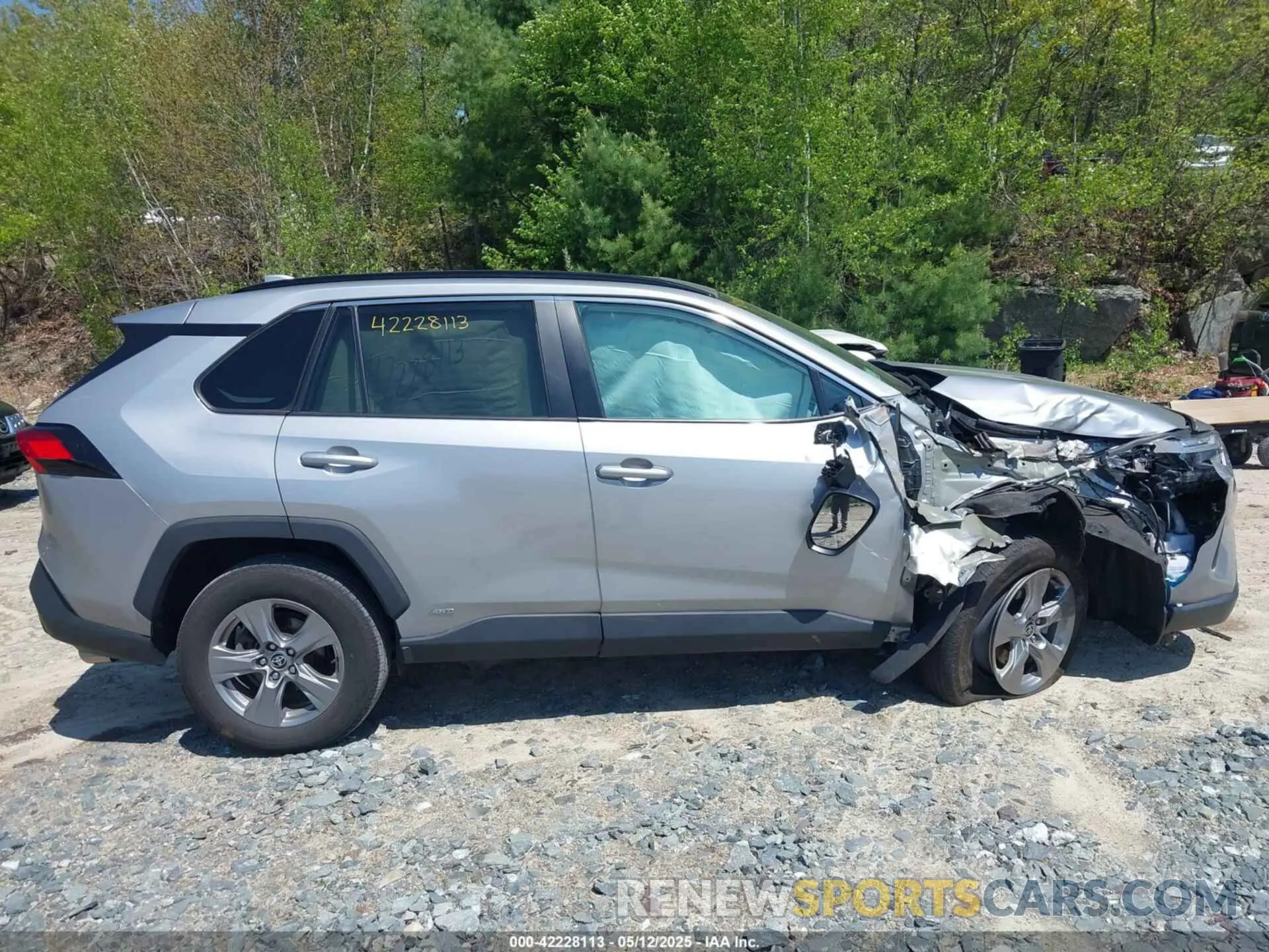 13 fotografías del automóvil dañado 2T3RWRFV9NW130410 TOYOTA RAV4 HYBRID 2022