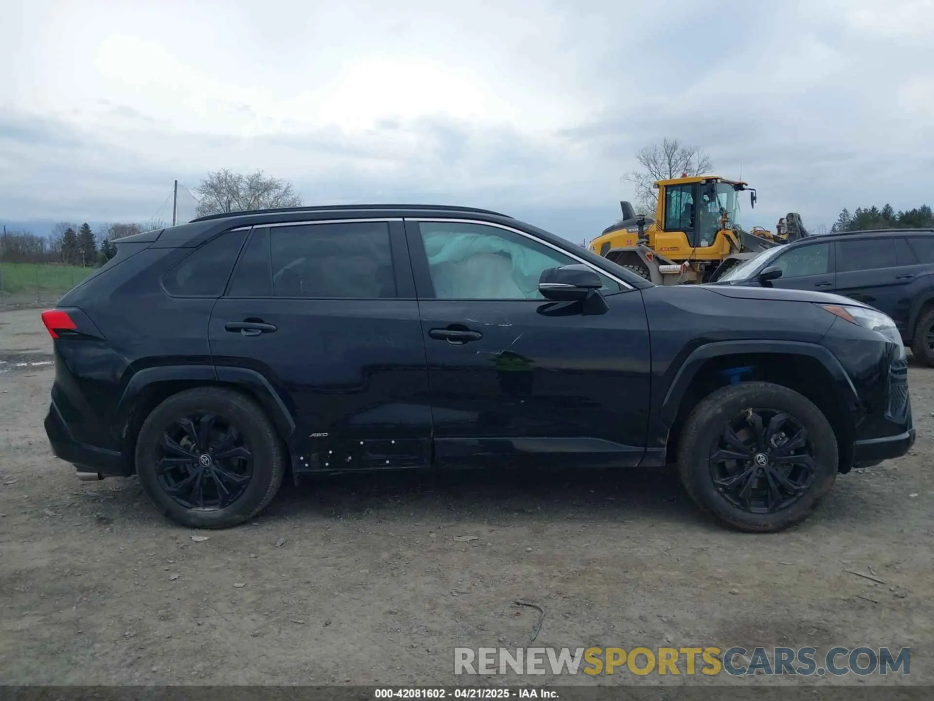 13 fotografías del automóvil dañado 2T3T6RFV2NW031305 TOYOTA RAV4 HYBRID 2022