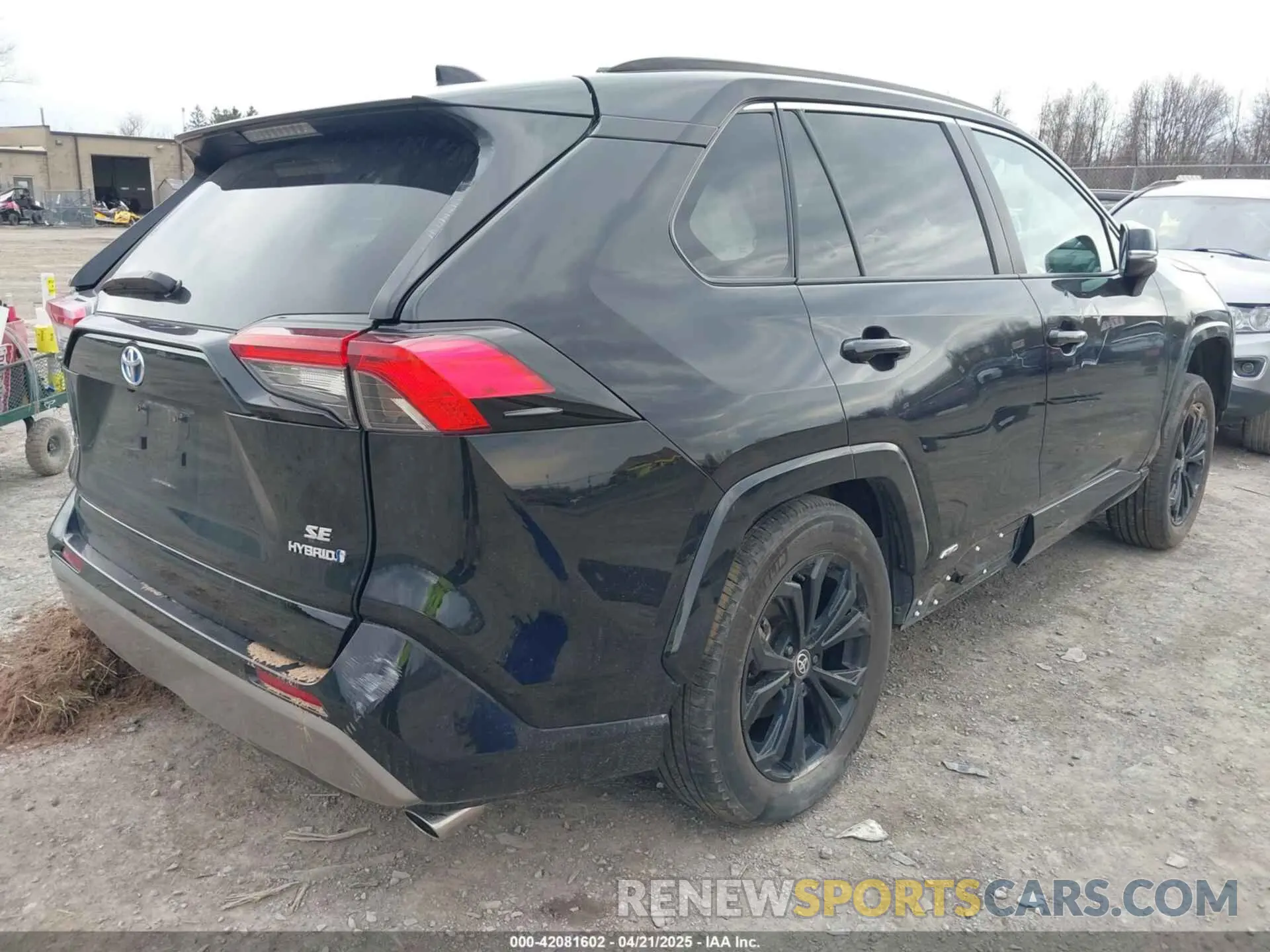 4 fotografías del automóvil dañado 2T3T6RFV2NW031305 TOYOTA RAV4 HYBRID 2022