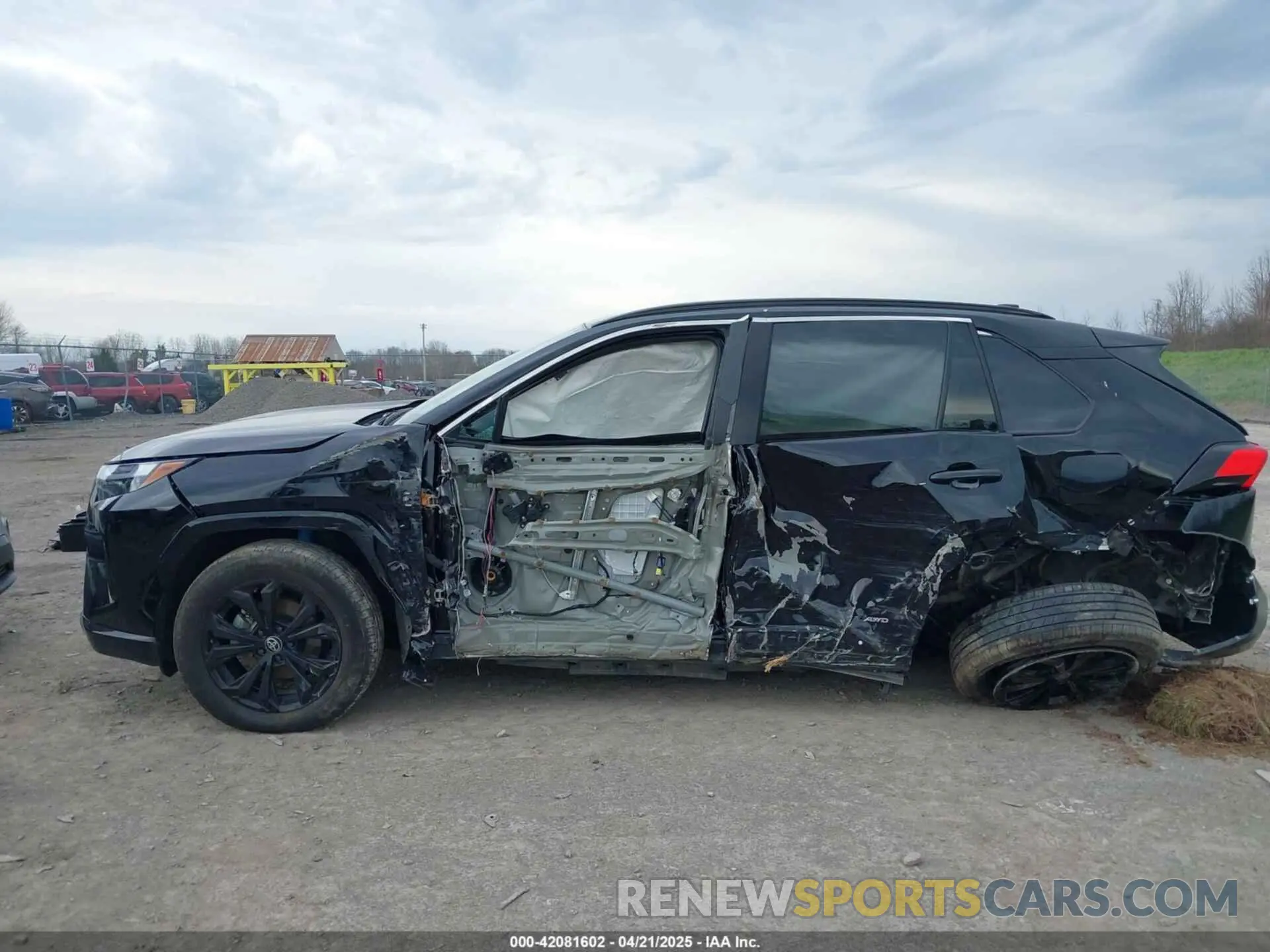 6 fotografías del automóvil dañado 2T3T6RFV2NW031305 TOYOTA RAV4 HYBRID 2022