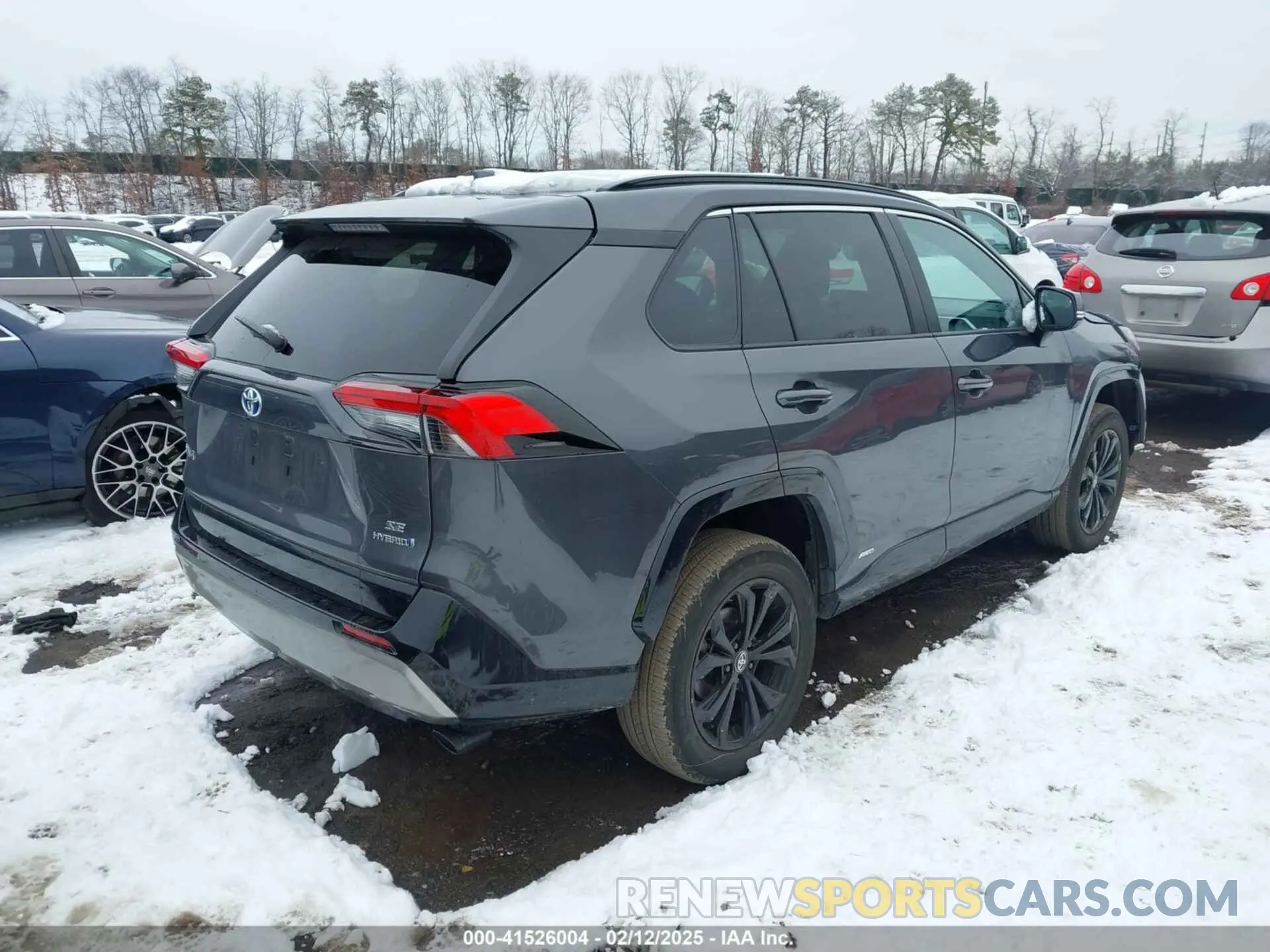 4 fotografías del automóvil dañado 2T3T6RFV9NW031740 TOYOTA RAV4 HYBRID 2022