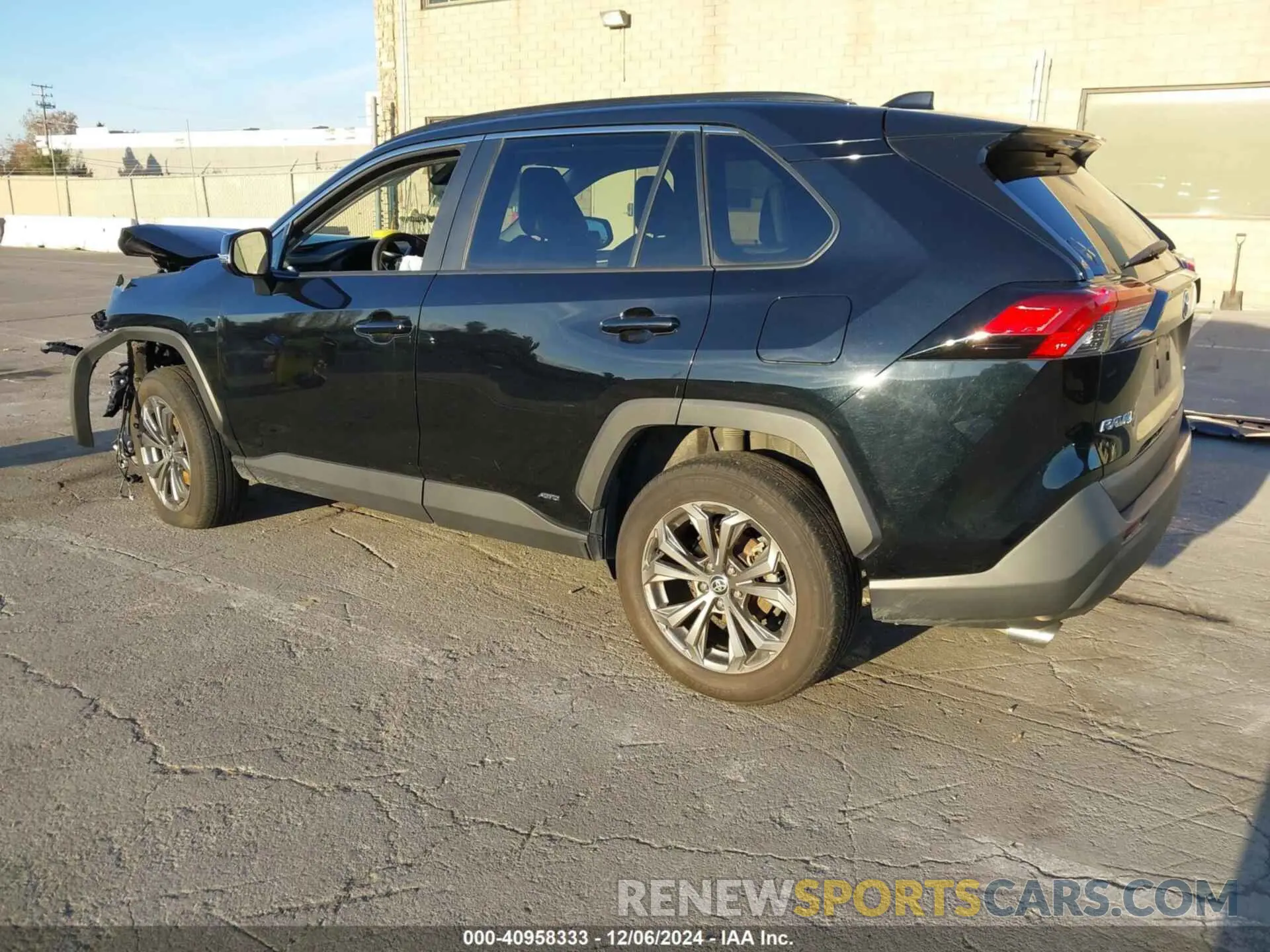 3 fotografías del automóvil dañado 4T3B6RFV5NU074760 TOYOTA RAV4 HYBRID 2022