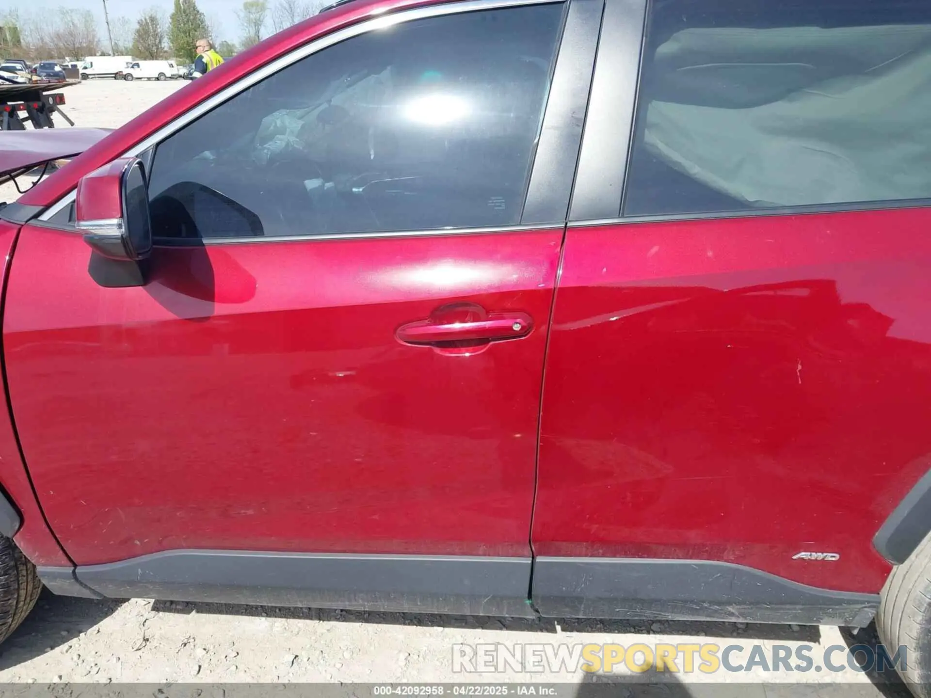 15 fotografías del automóvil dañado 4T3B6RFV7NU084092 TOYOTA RAV4 HYBRID 2022