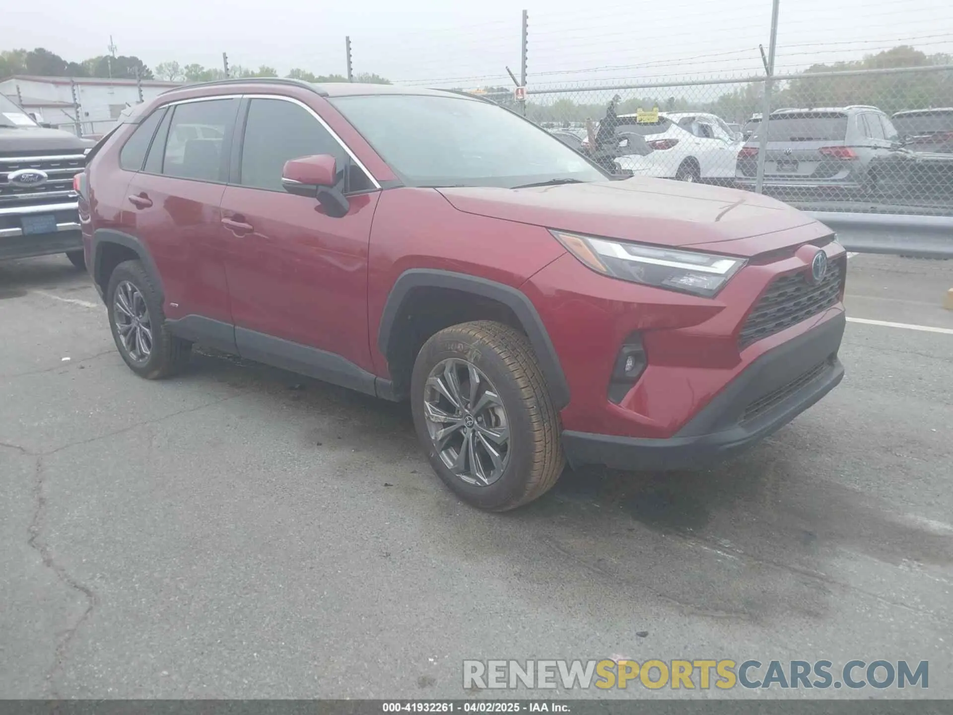 1 fotografías del automóvil dañado 4T3B6RFV8NU066216 TOYOTA RAV4 HYBRID 2022