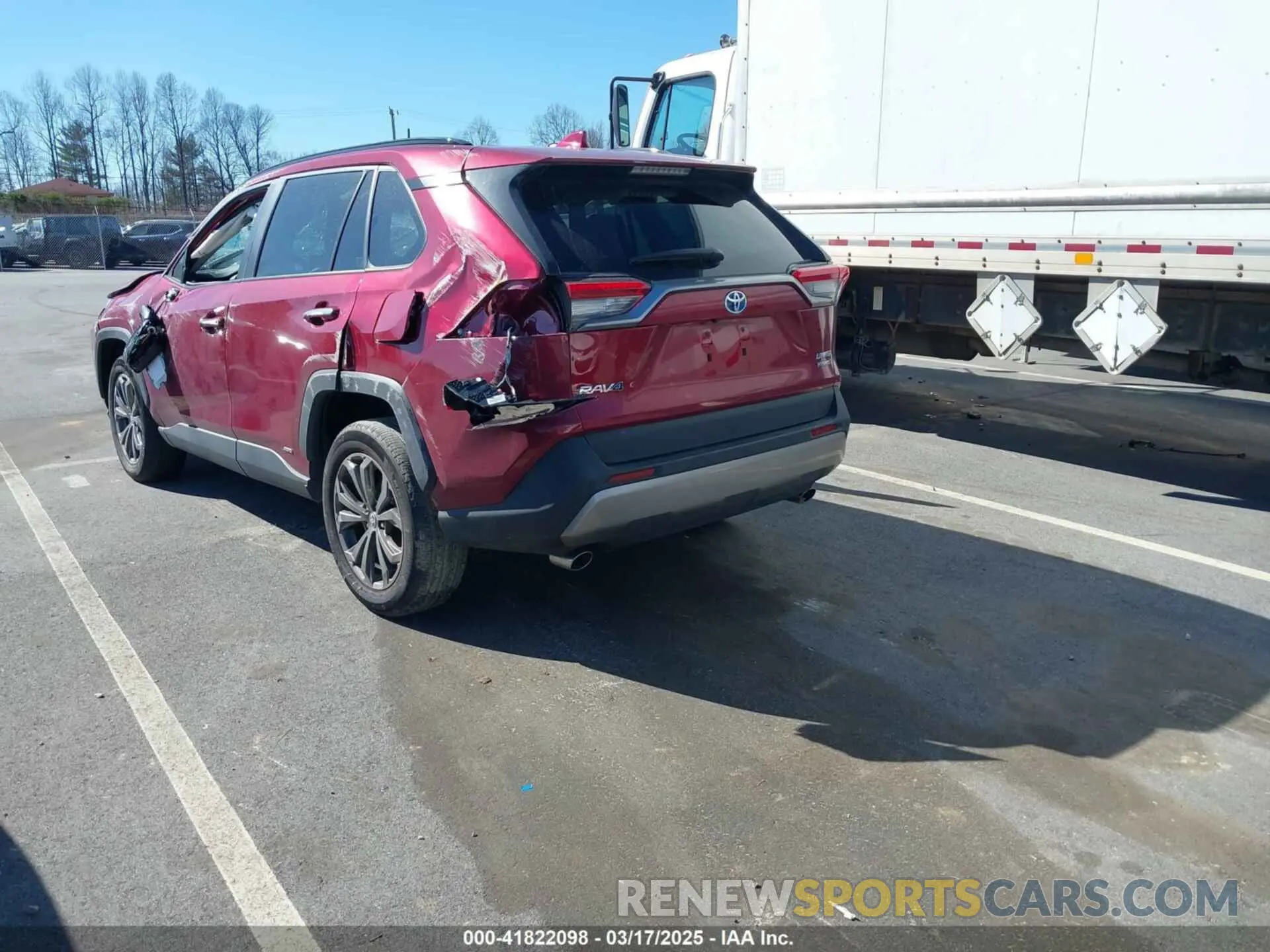3 fotografías del automóvil dañado 4T3D6RFV0NU079552 TOYOTA RAV4 HYBRID 2022