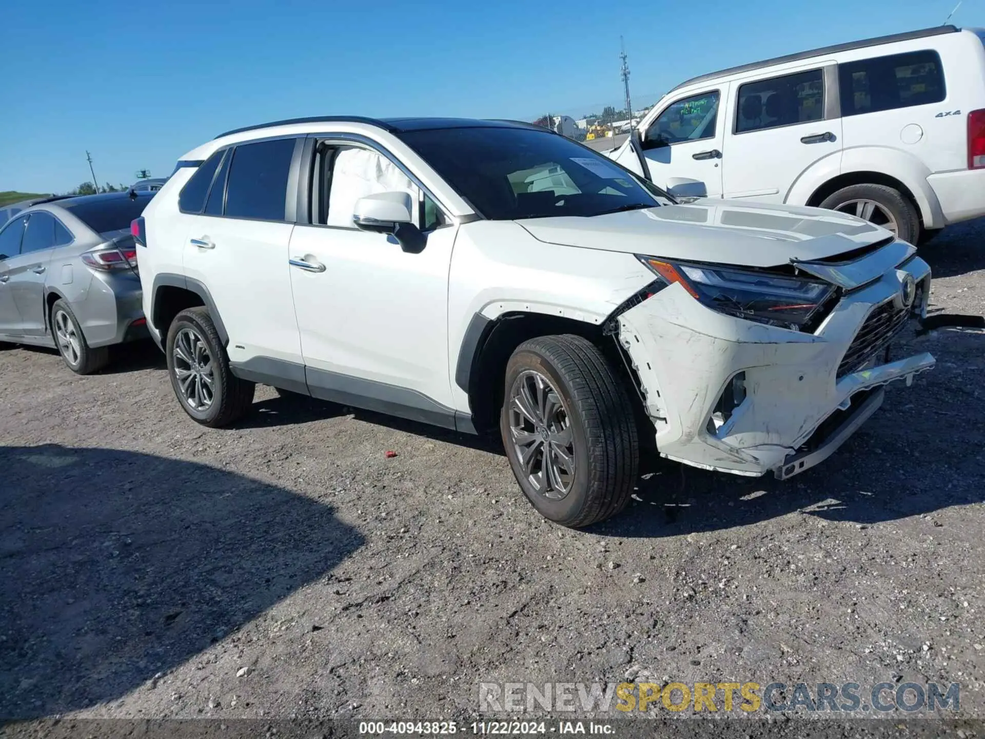 1 fotografías del automóvil dañado 4T3D6RFV2NU076233 TOYOTA RAV4 HYBRID 2022