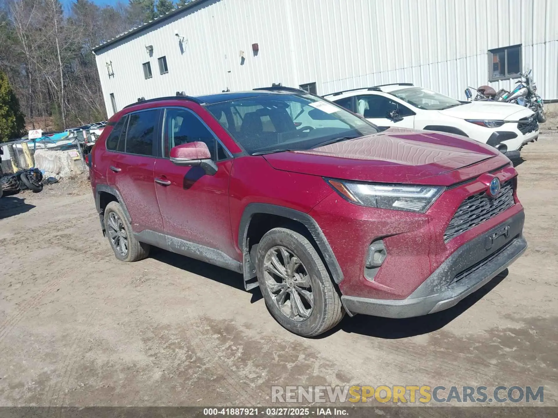 1 fotografías del automóvil dañado 4T3D6RFV4NU067033 TOYOTA RAV4 HYBRID 2022