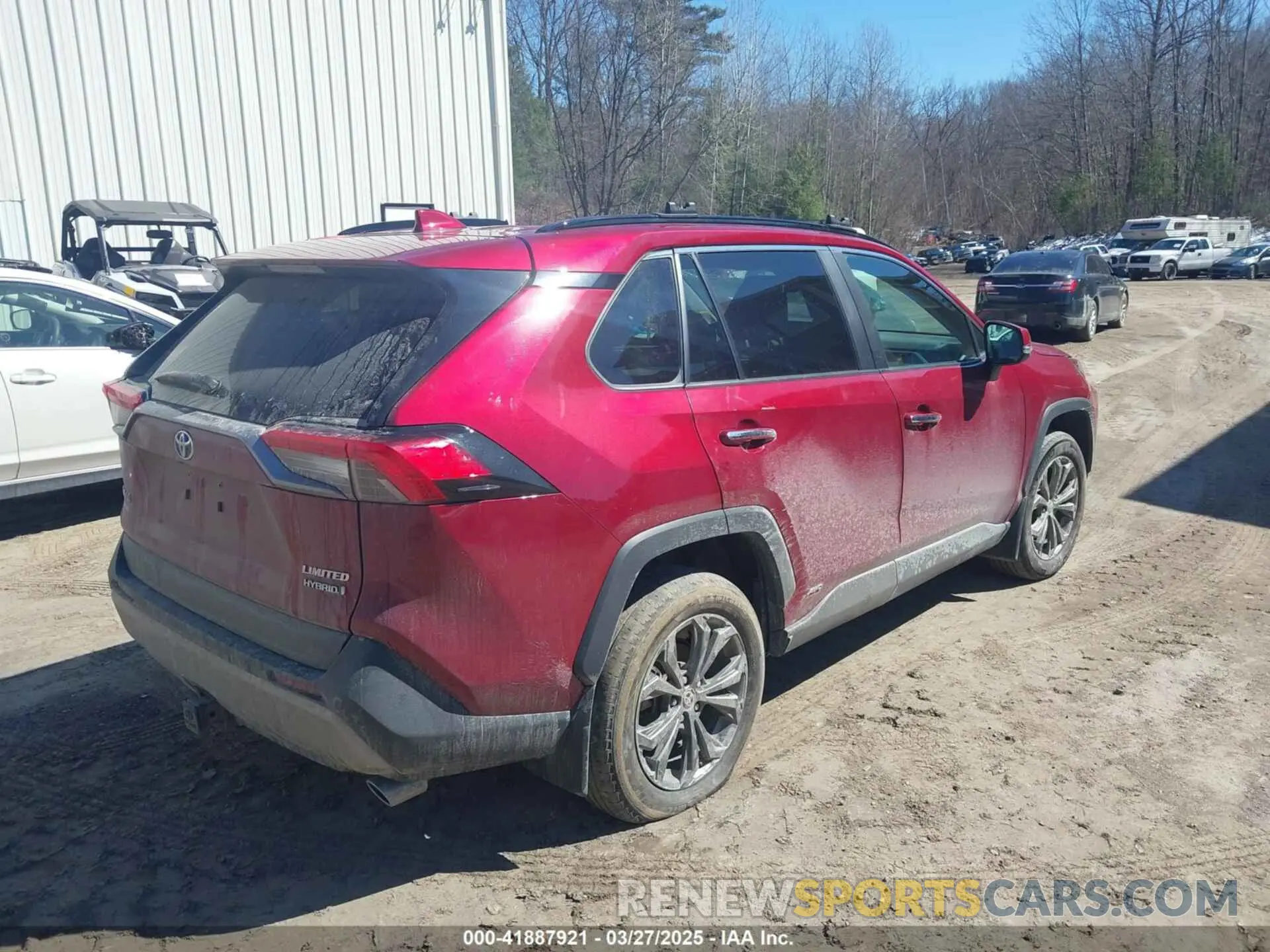 4 fotografías del automóvil dañado 4T3D6RFV4NU067033 TOYOTA RAV4 HYBRID 2022
