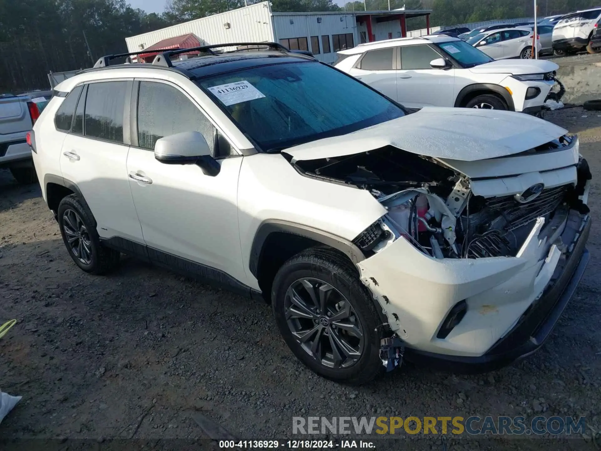 1 fotografías del automóvil dañado 4T3D6RFV7NU076017 TOYOTA RAV4 HYBRID 2022