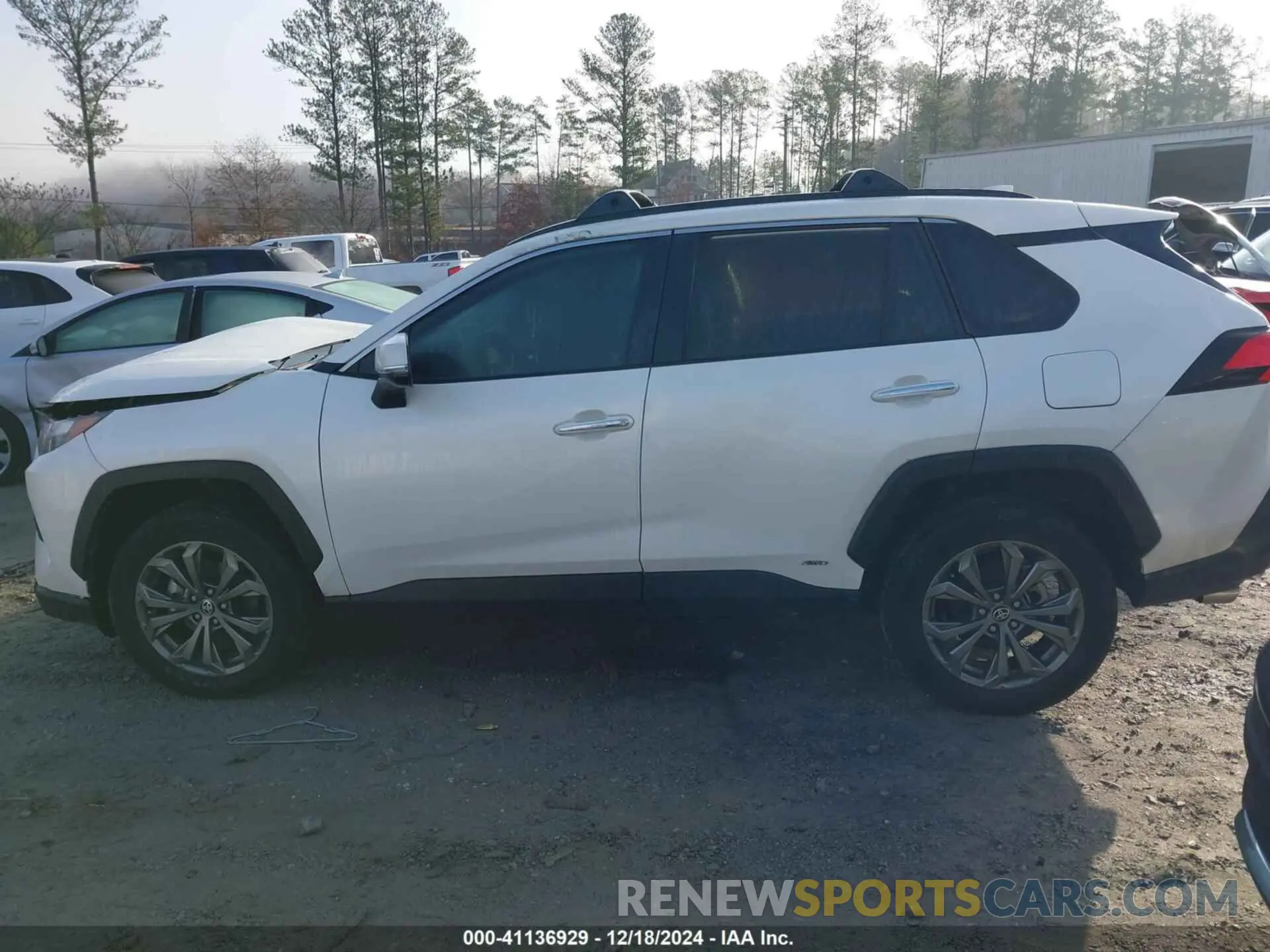 14 fotografías del automóvil dañado 4T3D6RFV7NU076017 TOYOTA RAV4 HYBRID 2022