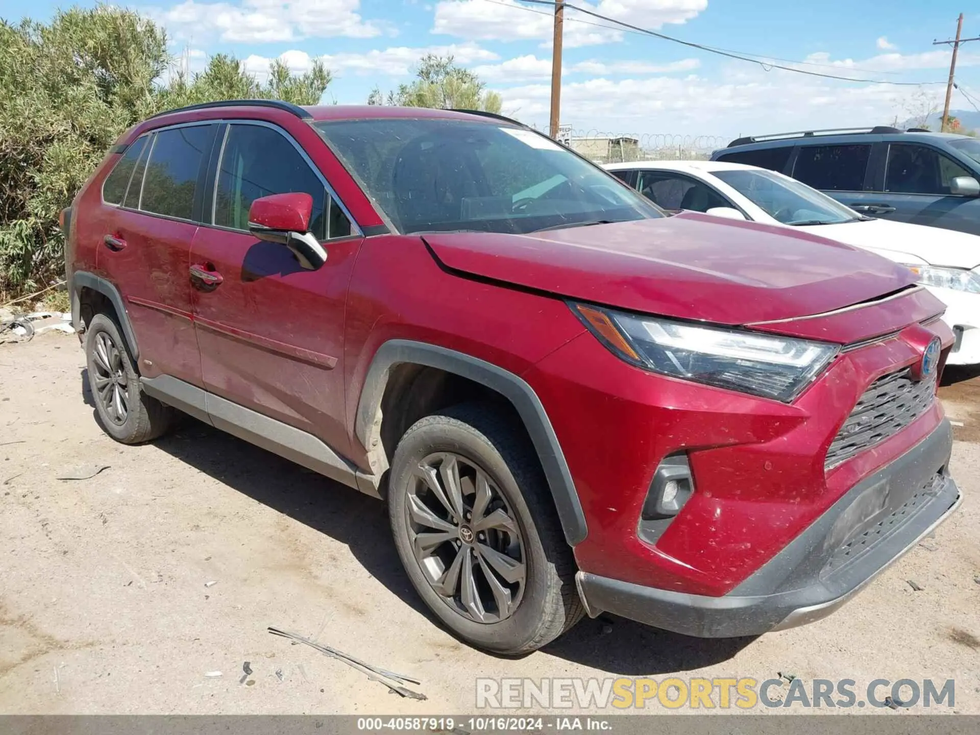 1 fotografías del automóvil dañado 4T3D6RFV9NU082711 TOYOTA RAV4 HYBRID 2022