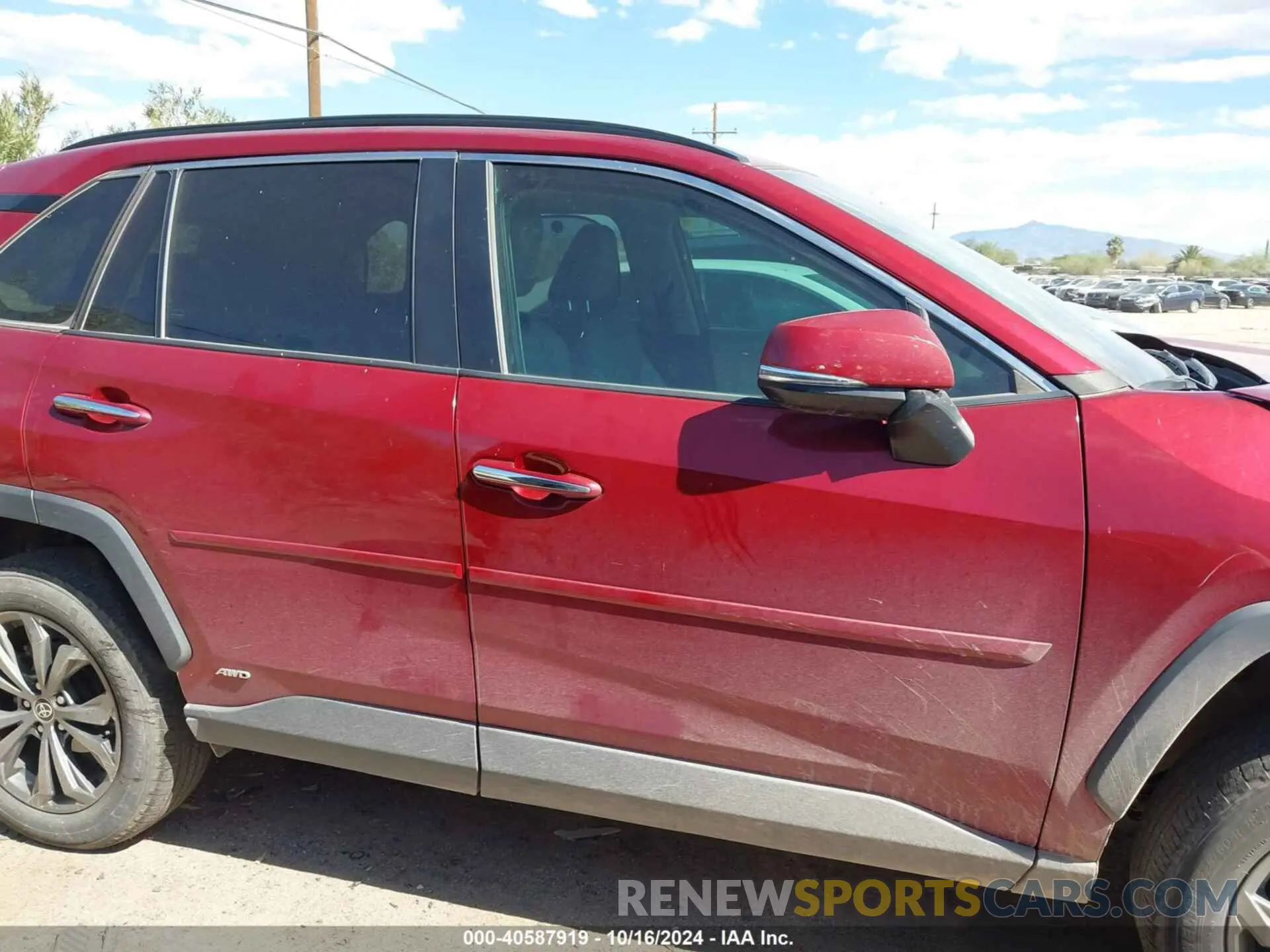 13 fotografías del automóvil dañado 4T3D6RFV9NU082711 TOYOTA RAV4 HYBRID 2022