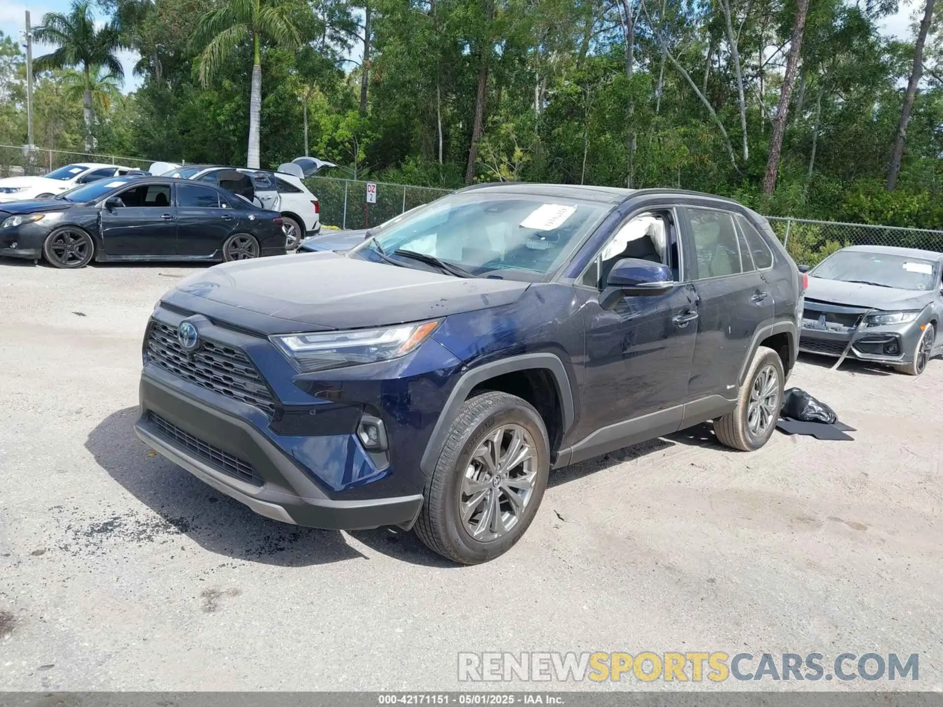 2 fotografías del automóvil dañado 4T3D6RFVXNU069952 TOYOTA RAV4 HYBRID 2022