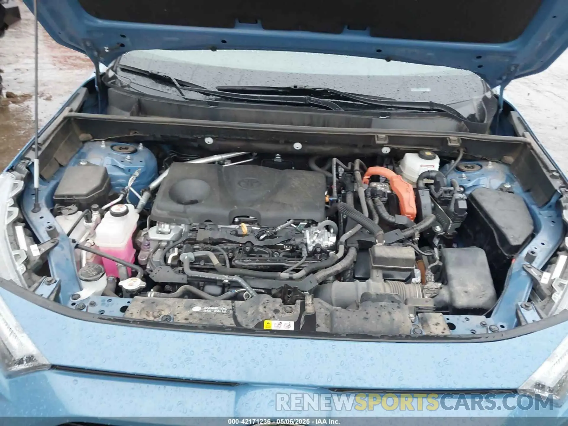 10 fotografías del automóvil dañado 4T3E6RFV0NU102509 TOYOTA RAV4 HYBRID 2022