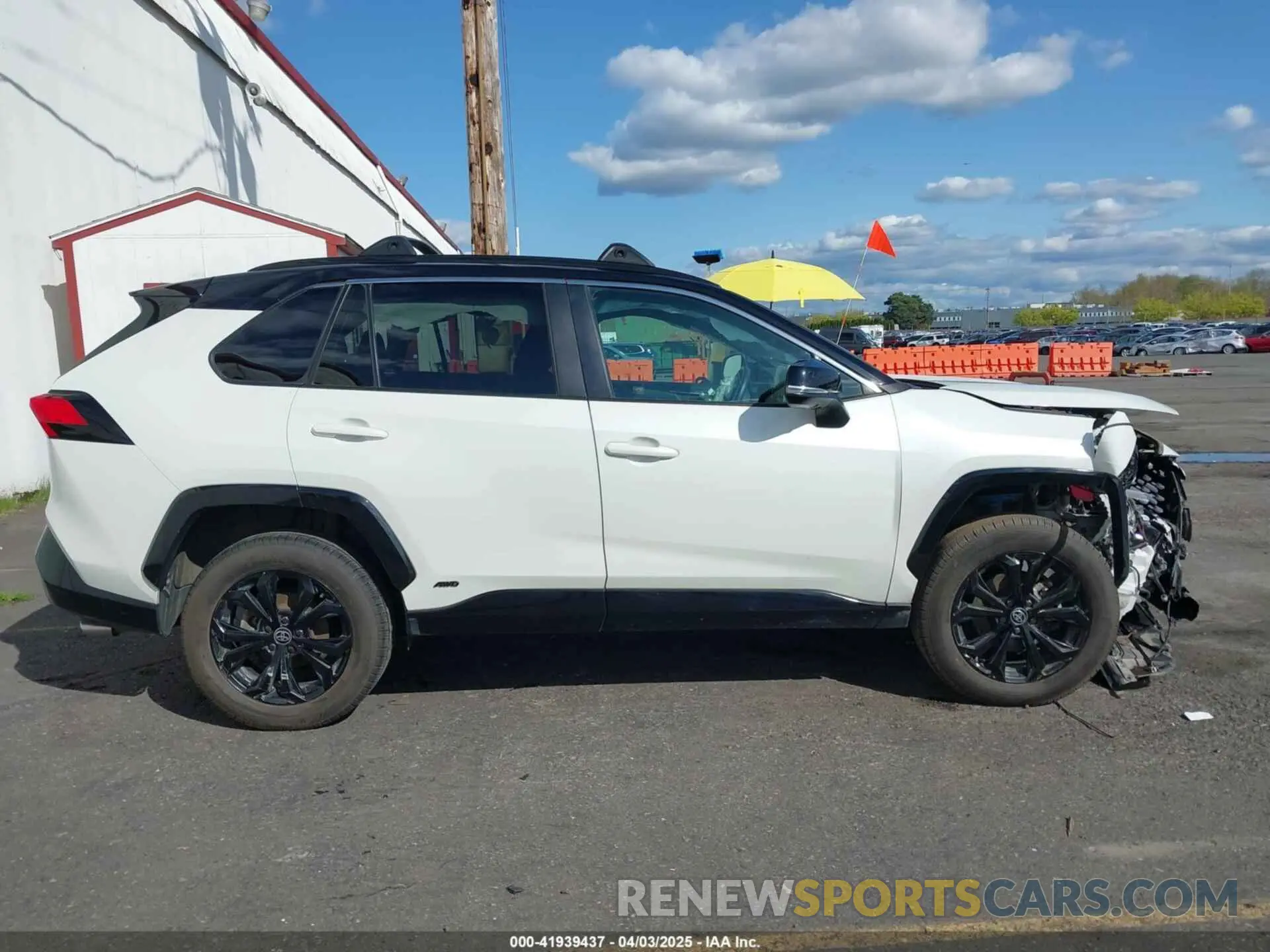 14 fotografías del automóvil dañado 4T3E6RFV1NU089236 TOYOTA RAV4 HYBRID 2022