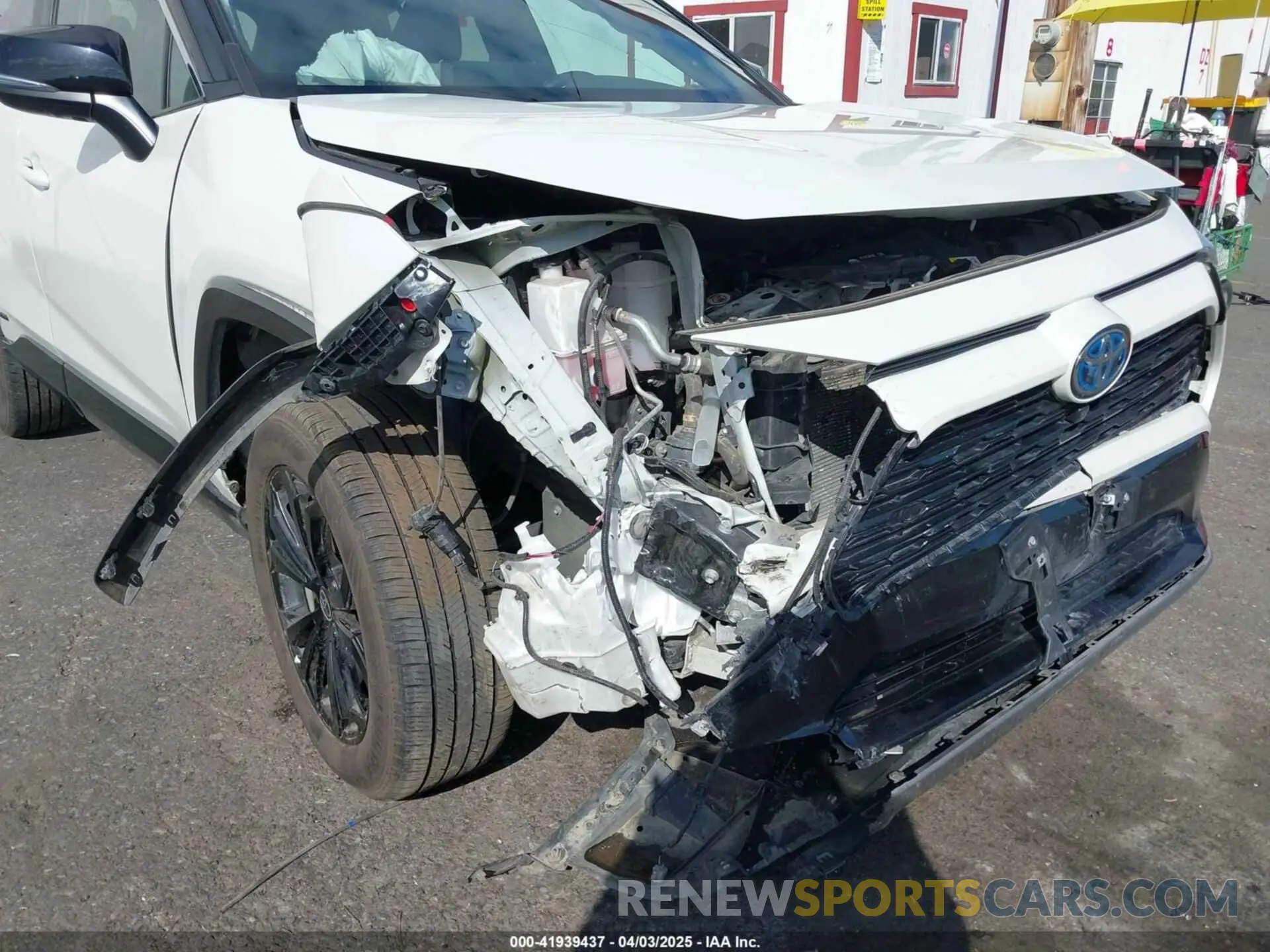 6 fotografías del automóvil dañado 4T3E6RFV1NU089236 TOYOTA RAV4 HYBRID 2022