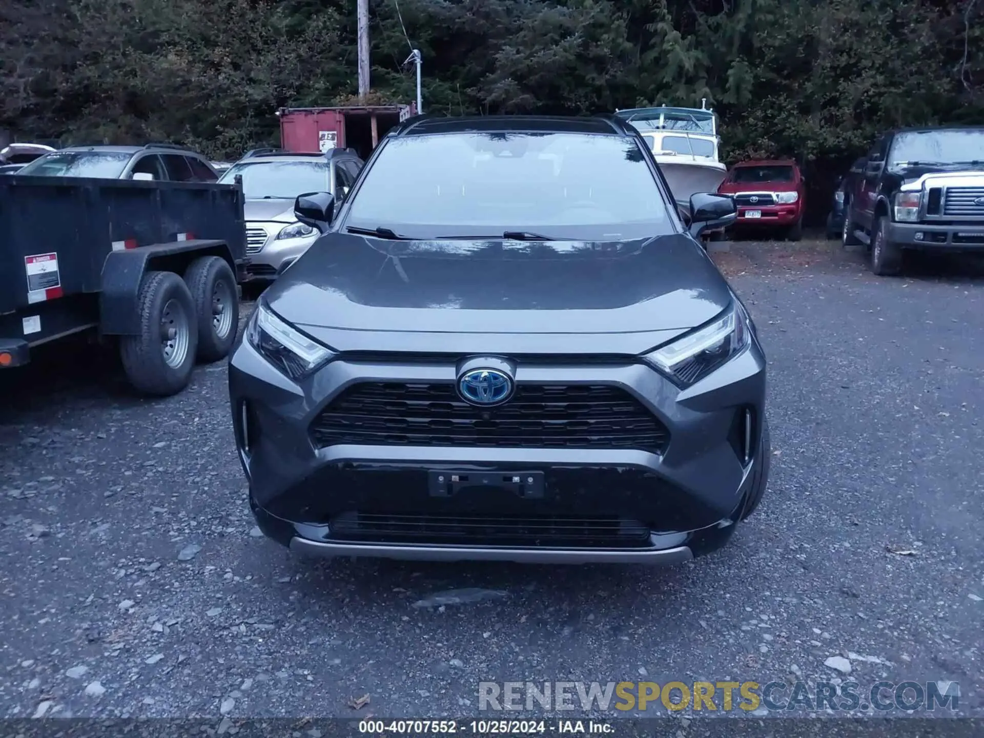 12 fotografías del automóvil dañado 4T3E6RFV8NU075012 TOYOTA RAV4 HYBRID 2022