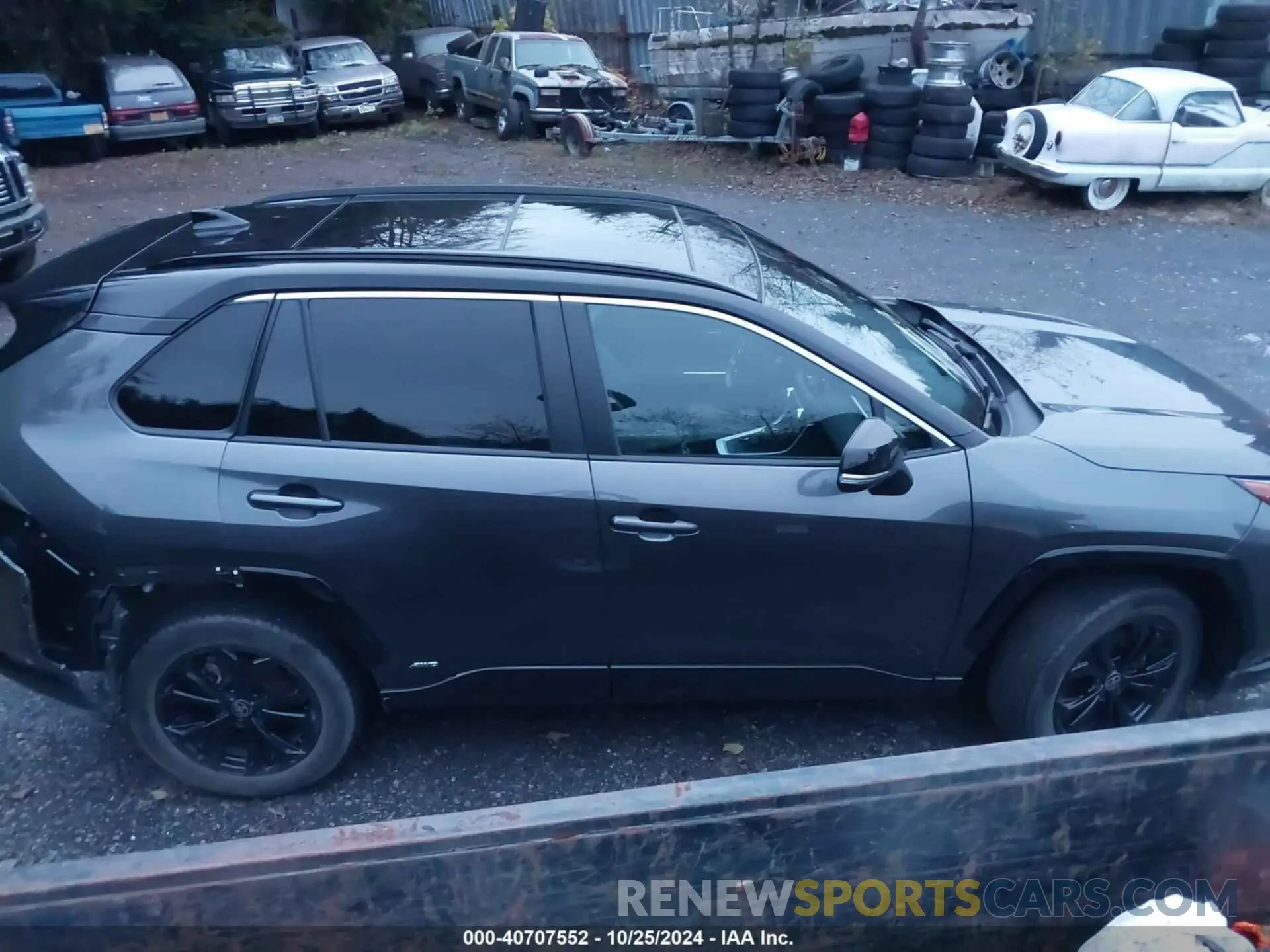 13 fotografías del automóvil dañado 4T3E6RFV8NU075012 TOYOTA RAV4 HYBRID 2022