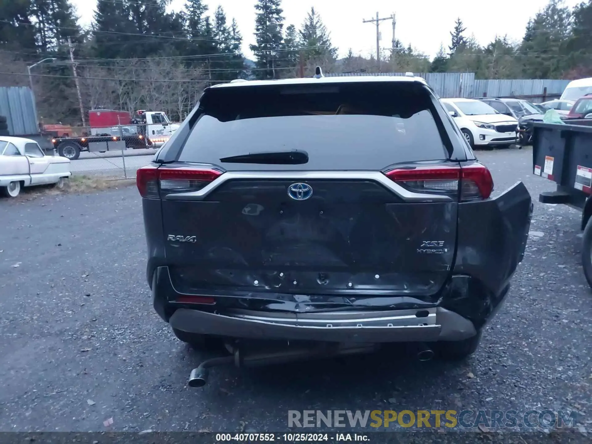 16 fotografías del automóvil dañado 4T3E6RFV8NU075012 TOYOTA RAV4 HYBRID 2022