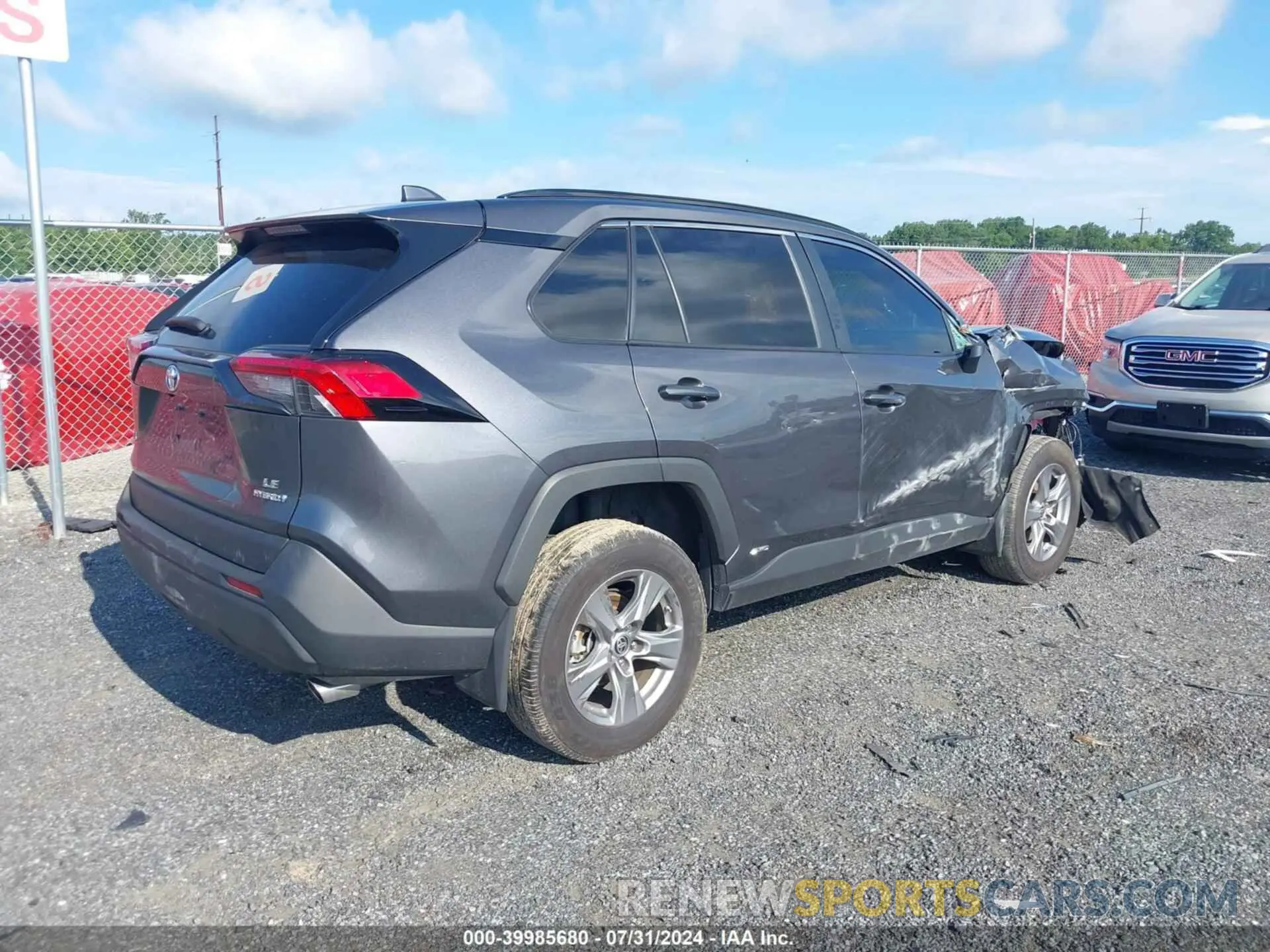 4 fotografías del automóvil dañado 4T3LWRFV8NU070142 TOYOTA RAV4 HYBRID 2022