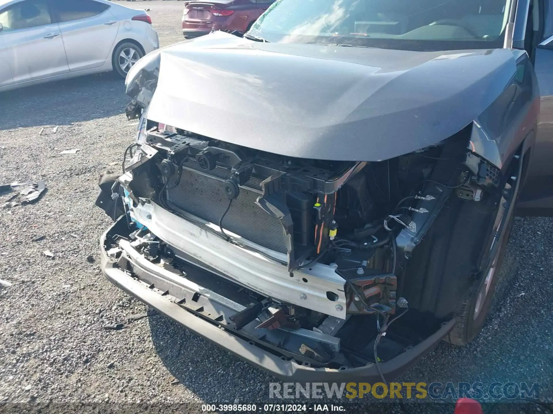 6 fotografías del automóvil dañado 4T3LWRFV8NU070142 TOYOTA RAV4 HYBRID 2022