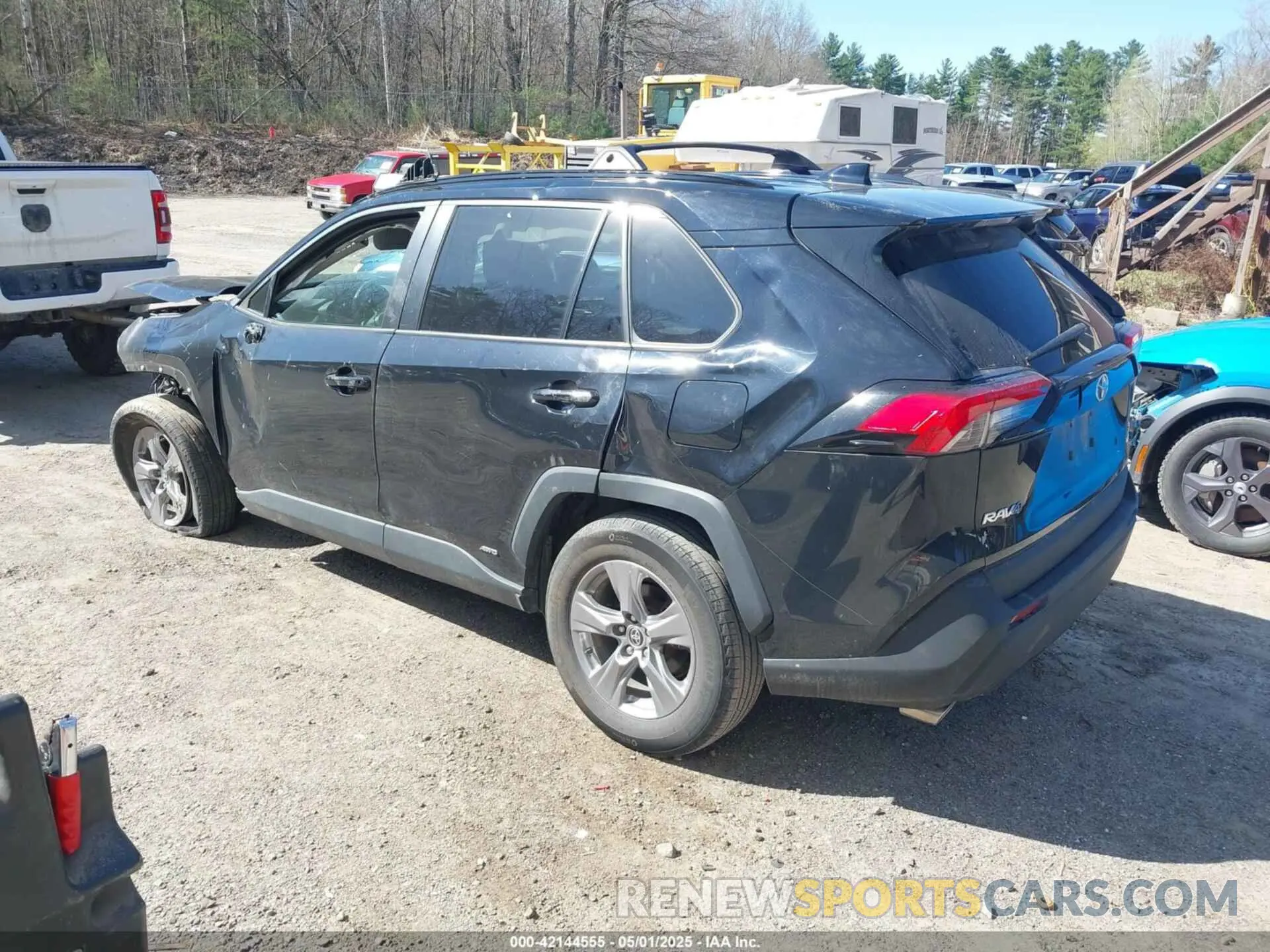 3 fotografías del automóvil dañado 4T3RWRFV0NU054821 TOYOTA RAV4 HYBRID 2022
