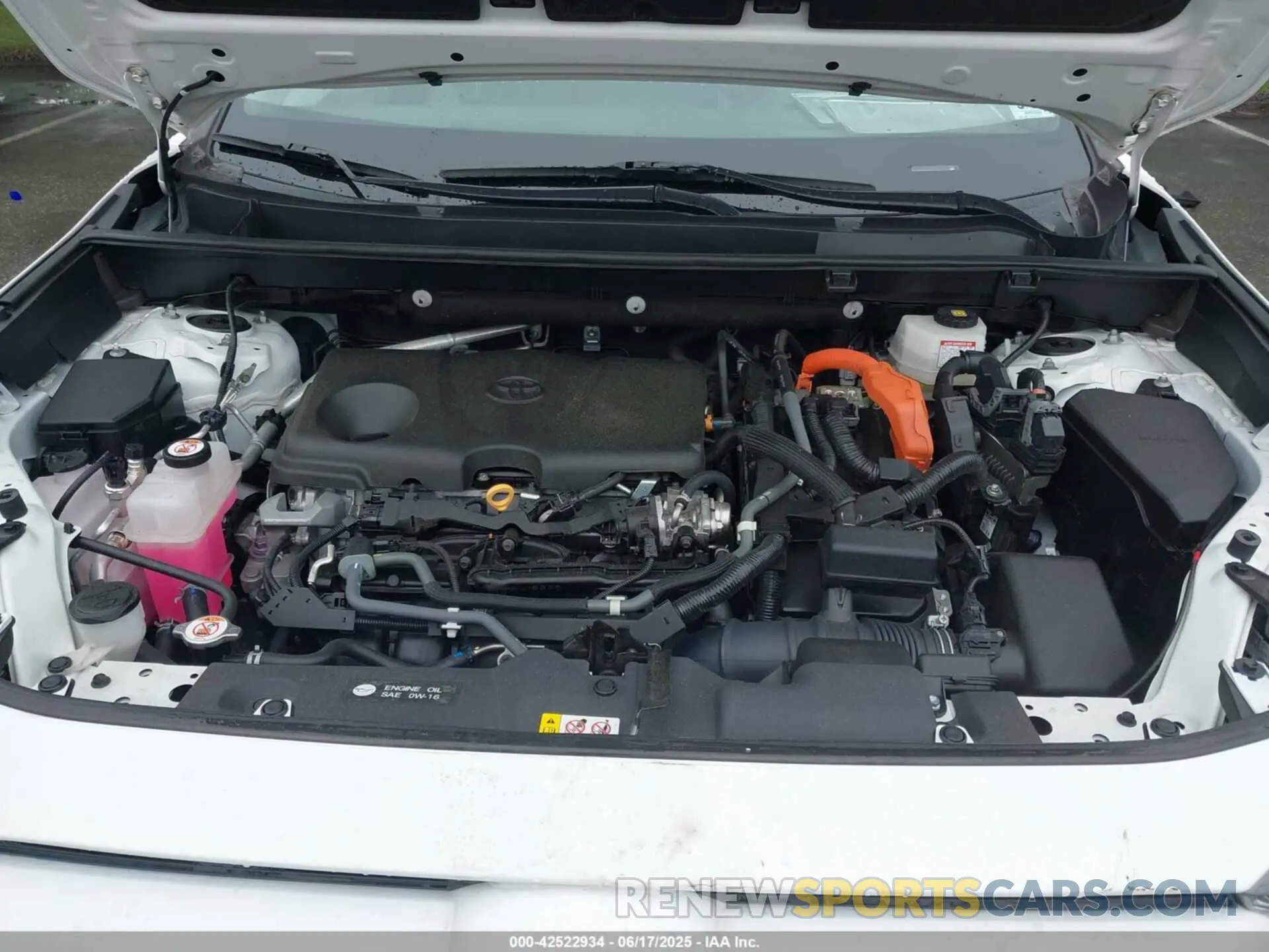 10 fotografías del automóvil dañado 4T3RWRFV0NU055144 TOYOTA RAV4 HYBRID 2022