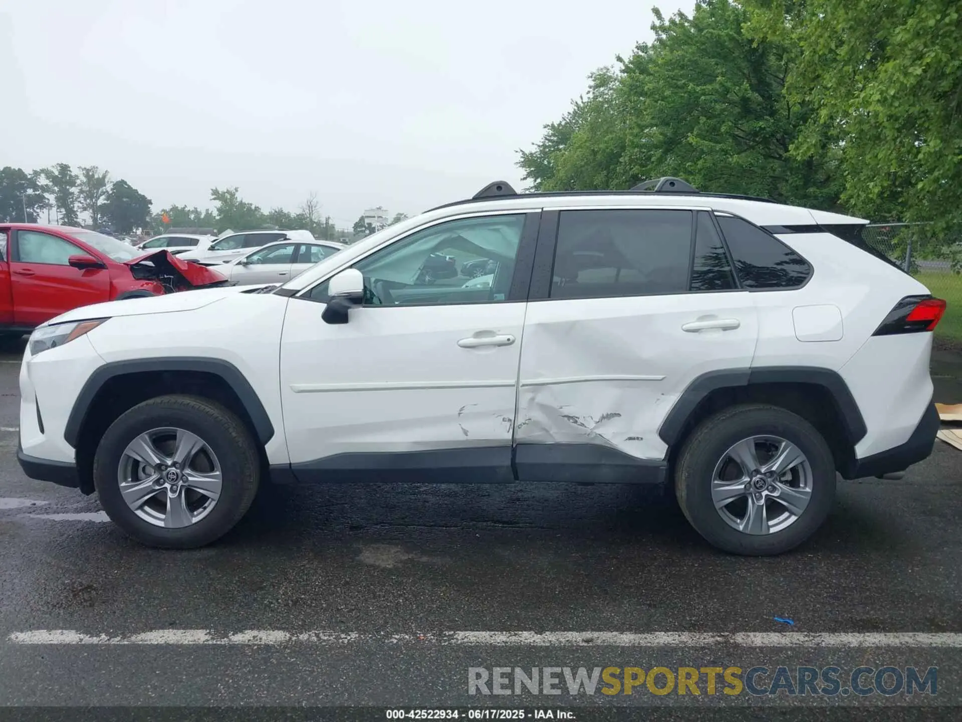 14 fotografías del automóvil dañado 4T3RWRFV0NU055144 TOYOTA RAV4 HYBRID 2022