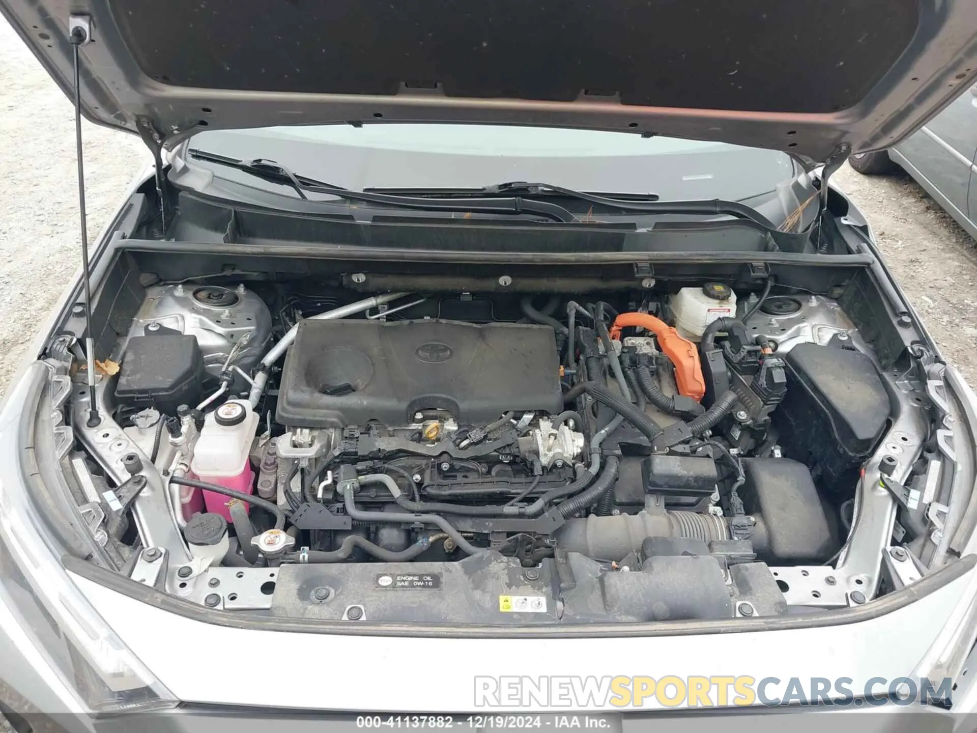 10 fotografías del automóvil dañado 4T3RWRFV0NU074874 TOYOTA RAV4 HYBRID 2022