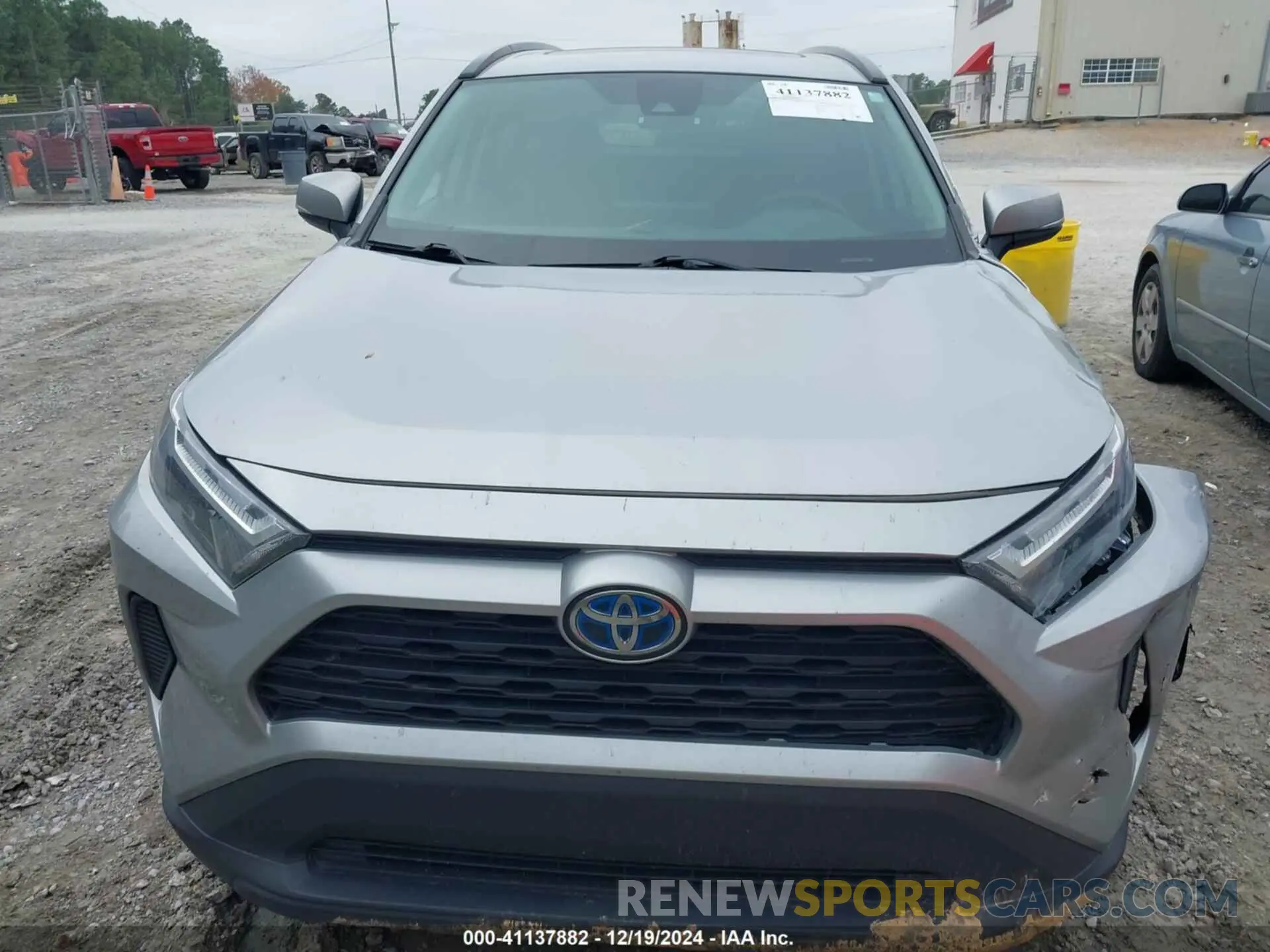 12 fotografías del automóvil dañado 4T3RWRFV0NU074874 TOYOTA RAV4 HYBRID 2022