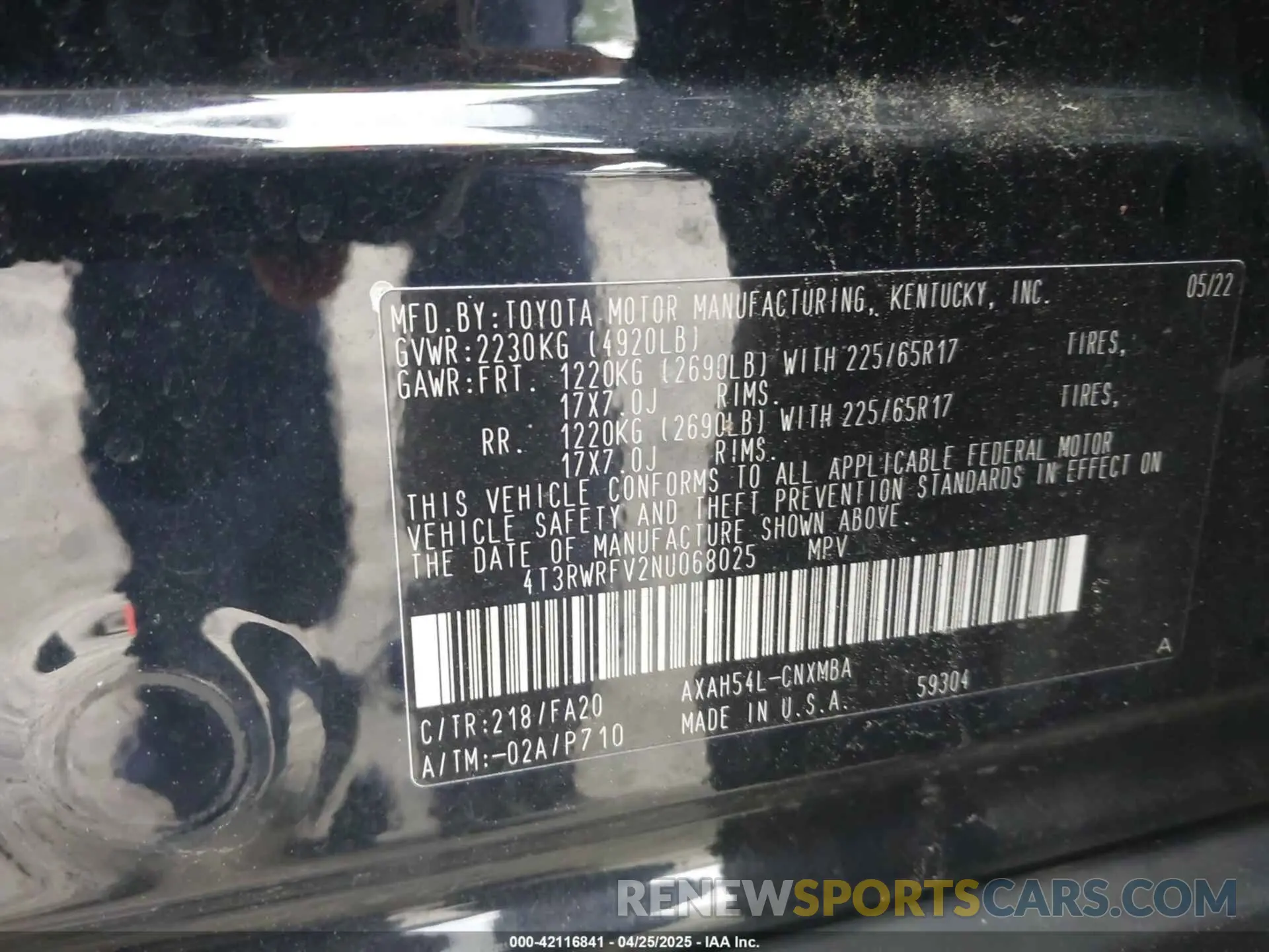 9 fotografías del automóvil dañado 4T3RWRFV2NU068025 TOYOTA RAV4 HYBRID 2022