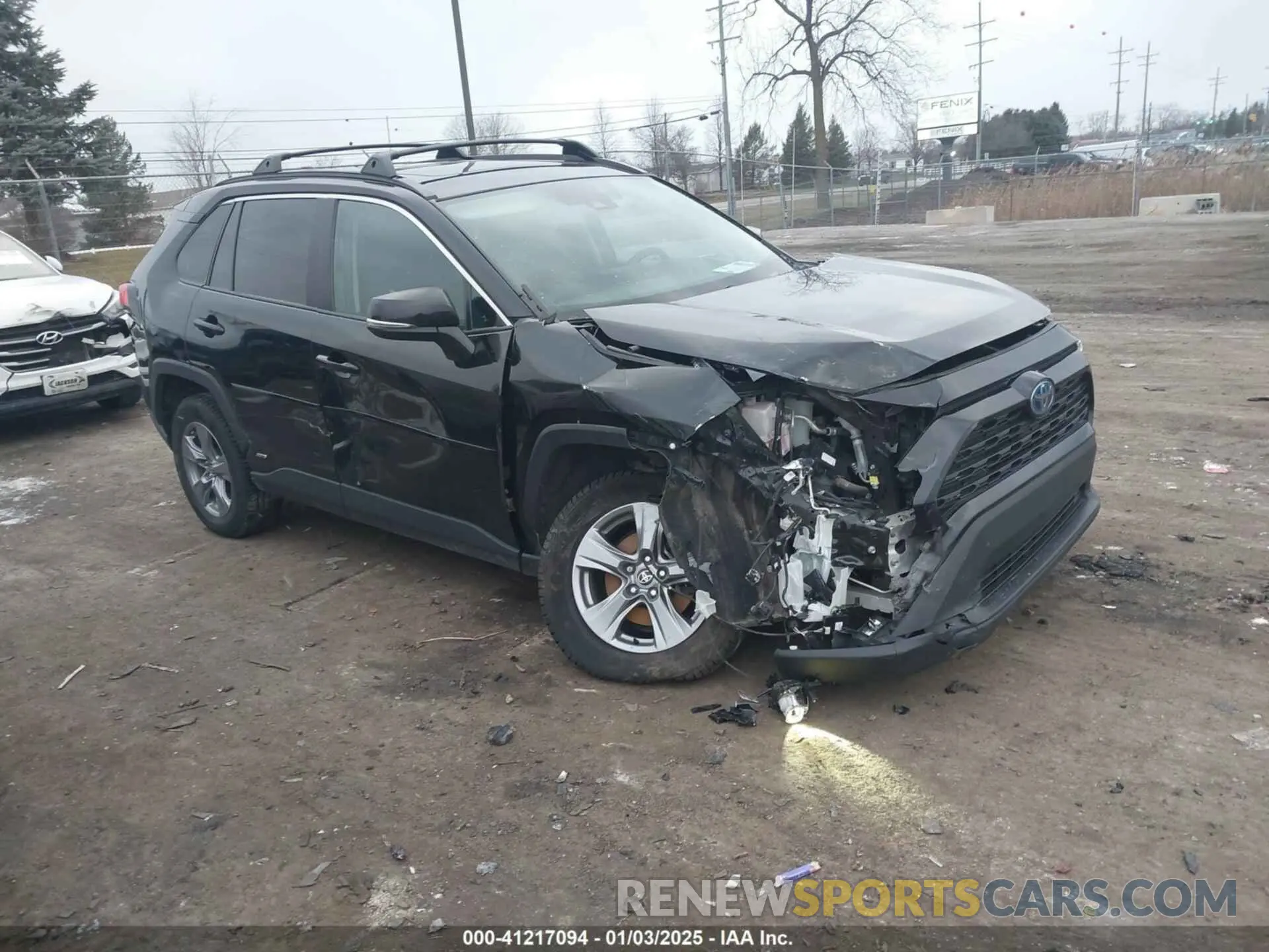 1 fotografías del automóvil dañado 4T3RWRFV3NU059351 TOYOTA RAV4 HYBRID 2022